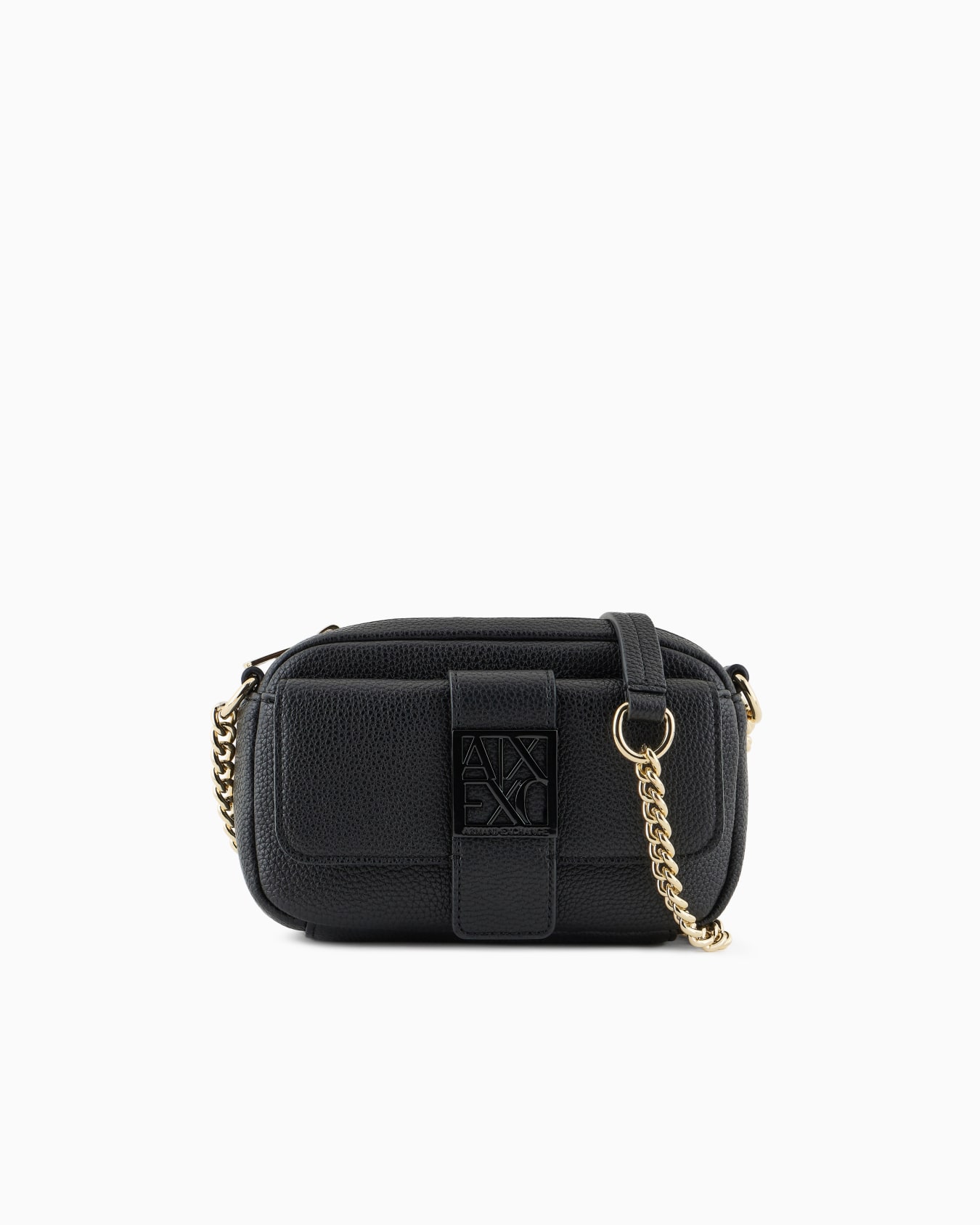 Mini shoulder bag with logo Slide 0