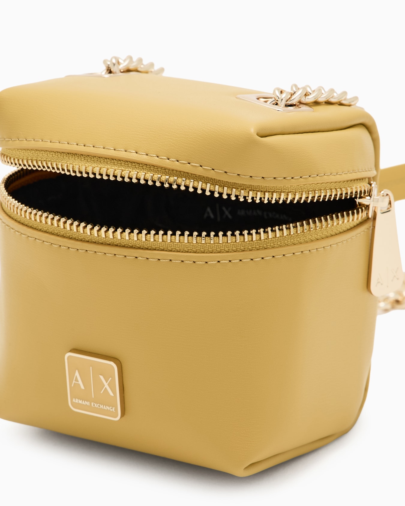 Mini bauletto a tracolla con logo Slide 3