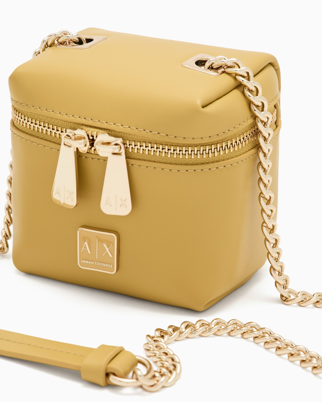 Mini bauletto a tracolla con logo Slide 4