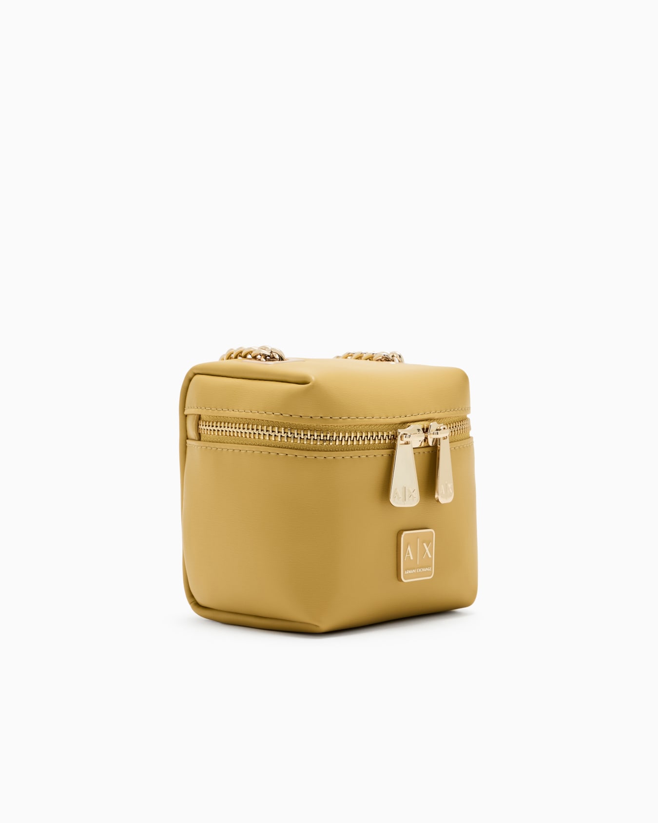 Mini bauletto a tracolla con logo Slide 1