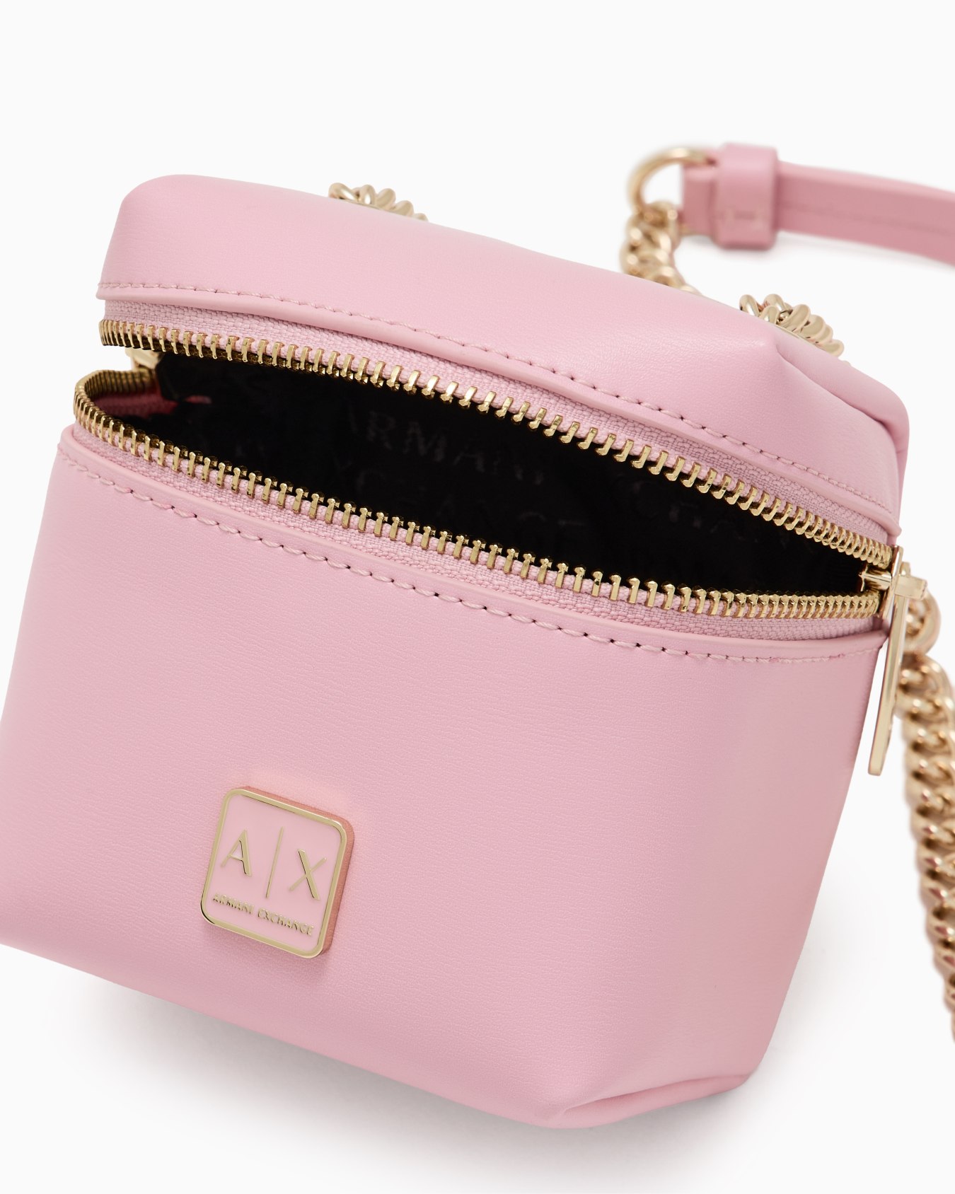 Mini bauletto a tracolla con logo Slide 3