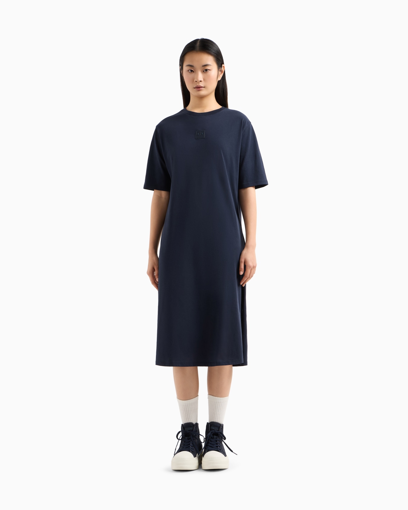 Vestido midi de jersey Diapositiva 3