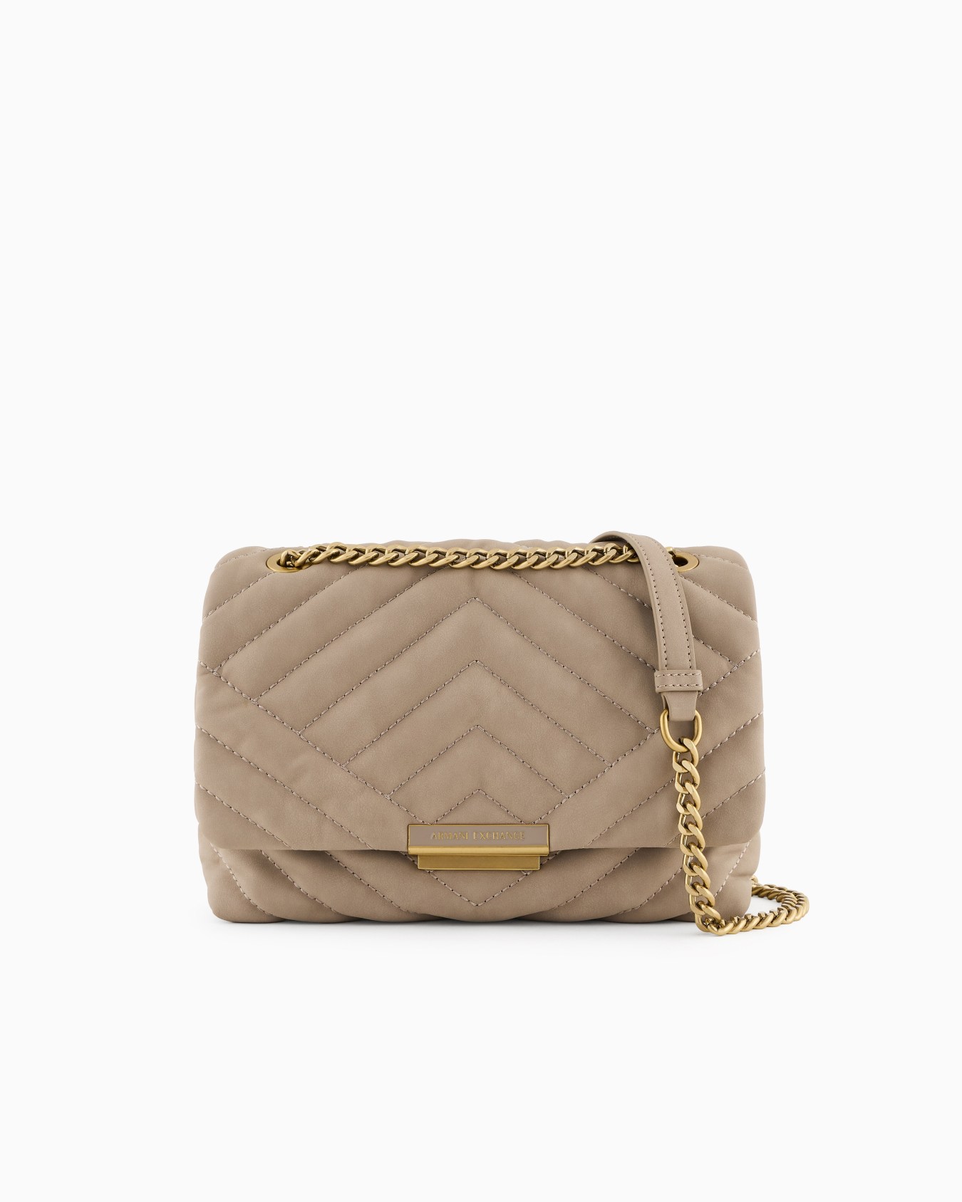 Quilted shoulder bag with chain Slide 0