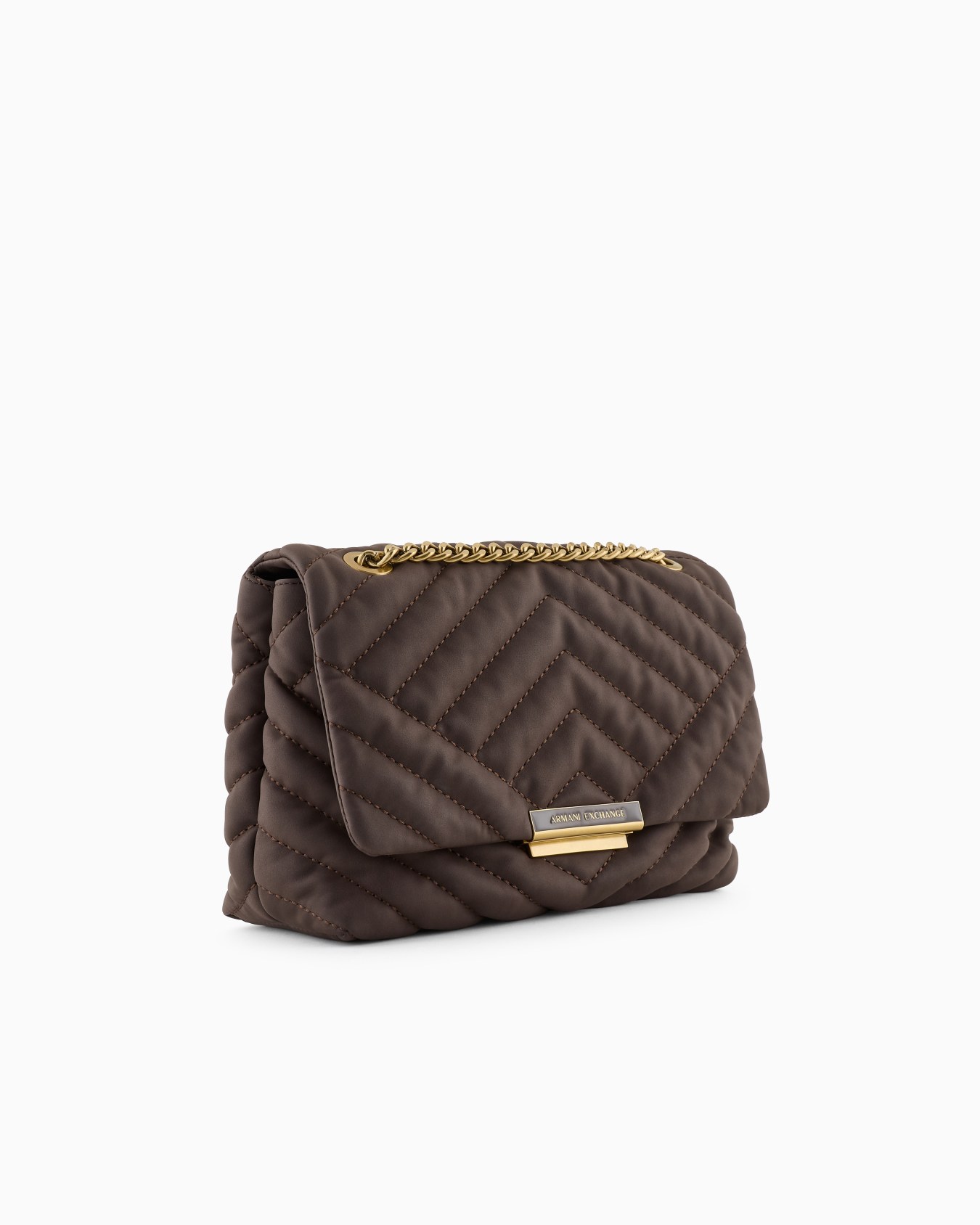 Bolso de hombro acolchado con cadena Diapositiva 1
