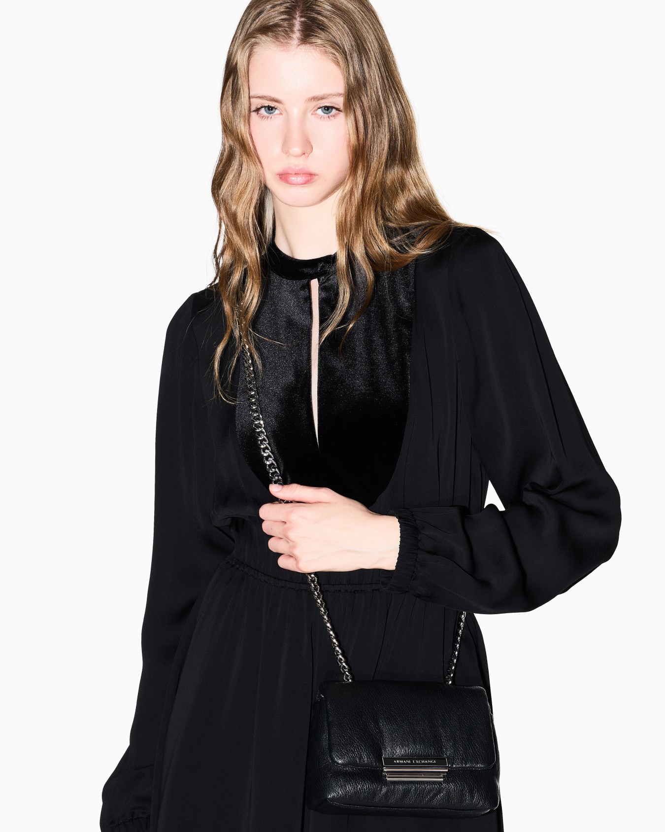 Shoulder bag with metal details Slide 5