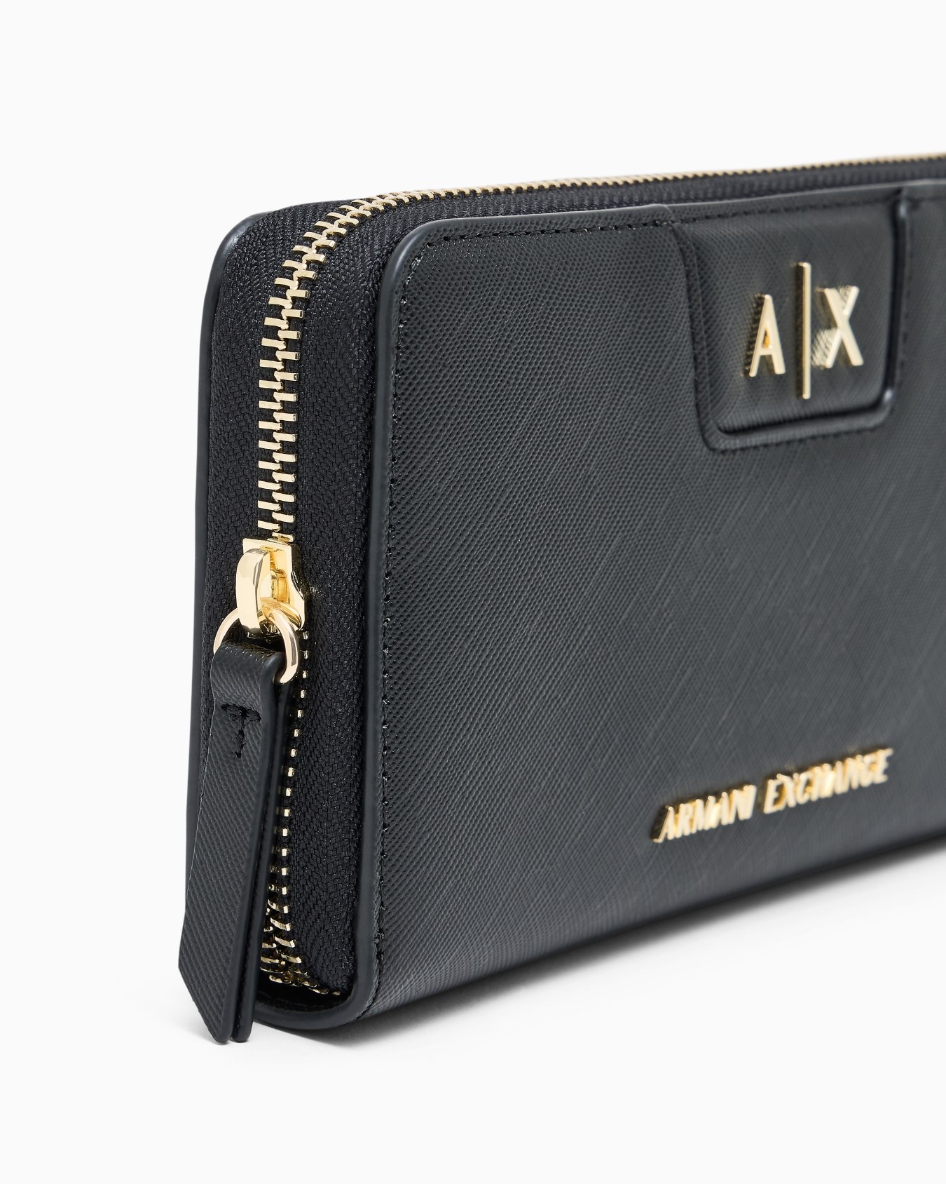 Coated wallet with a zip around closure Slide 3