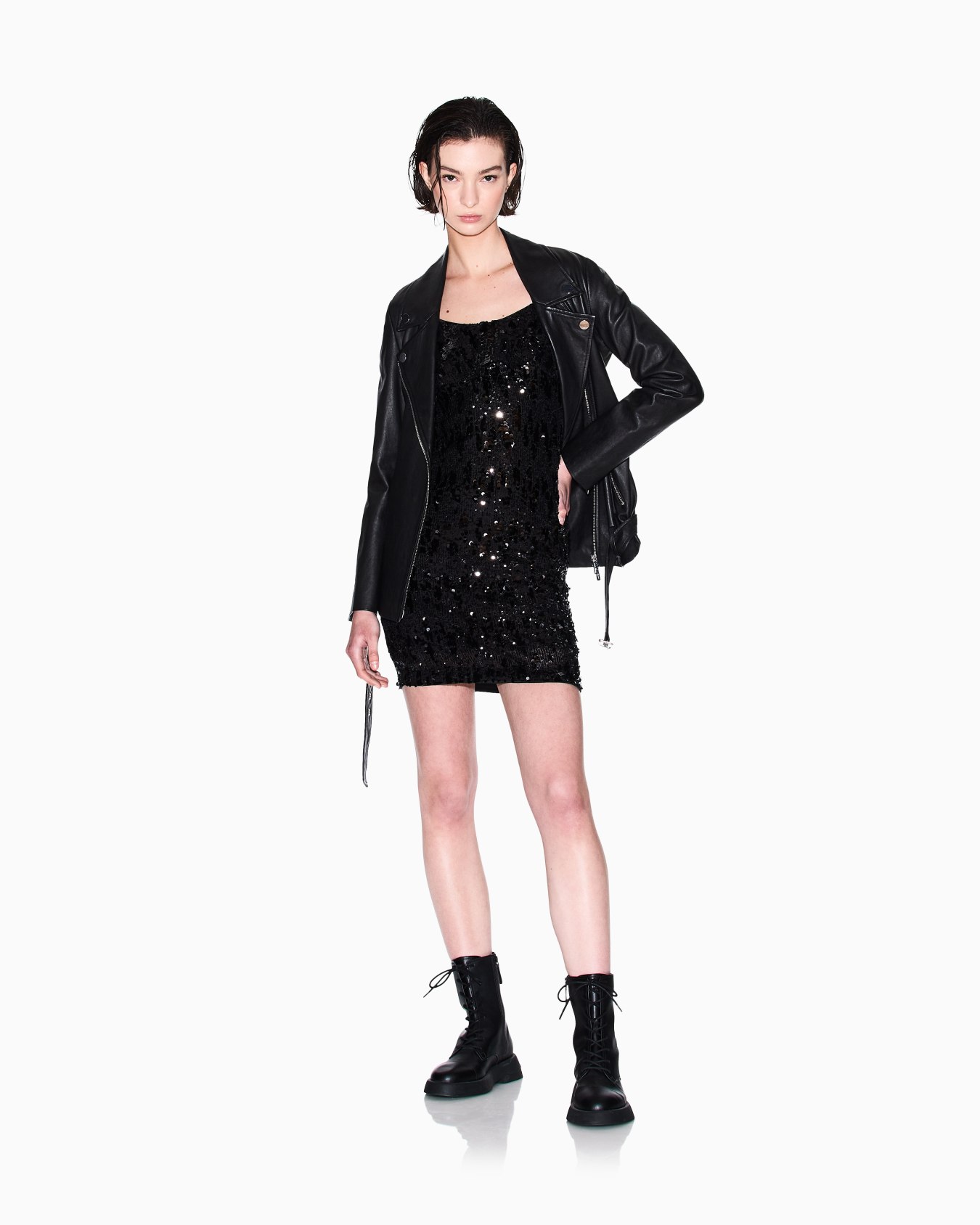 Short sequin dress Slide 1