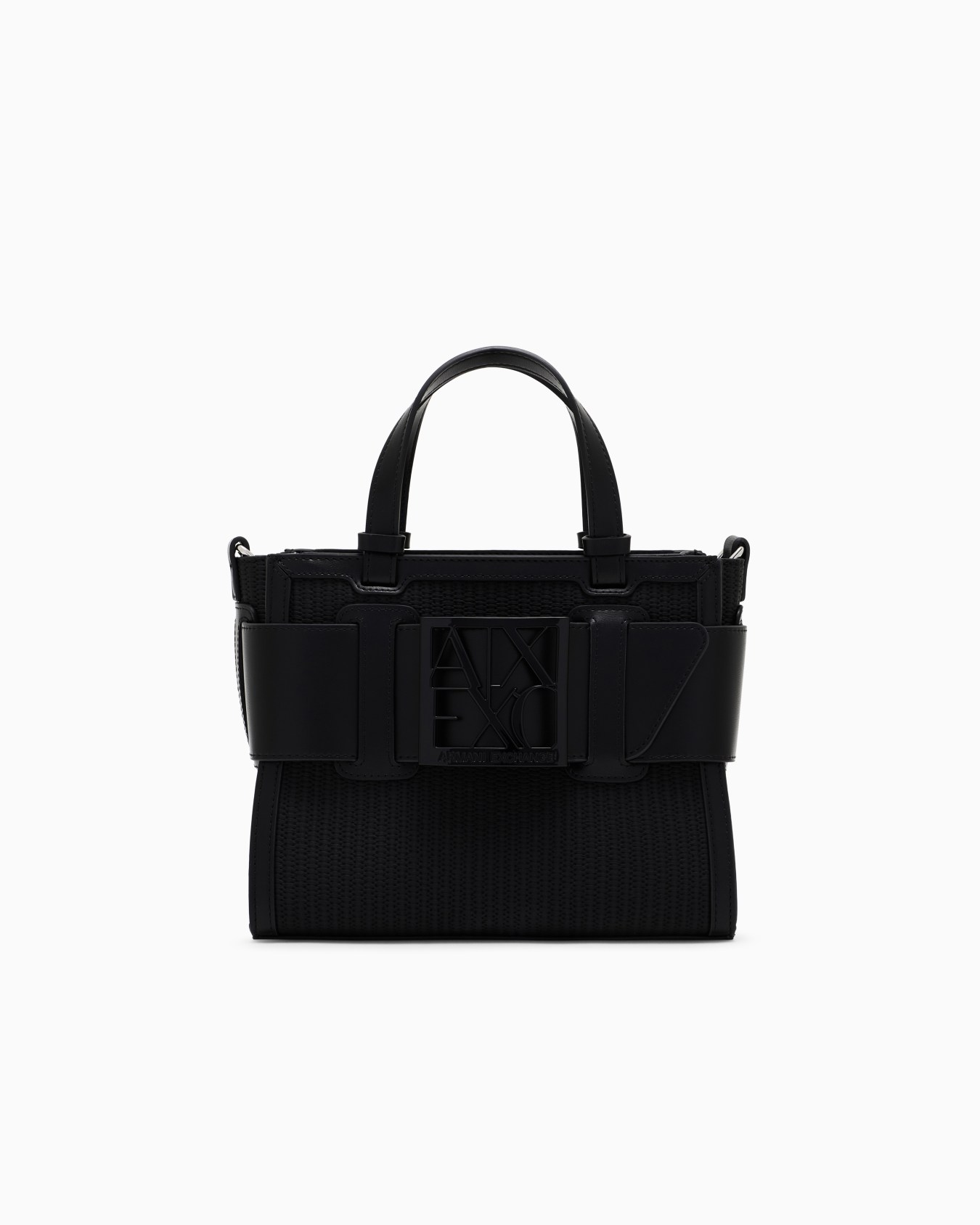 Medium Handbag with Logo Slide 0