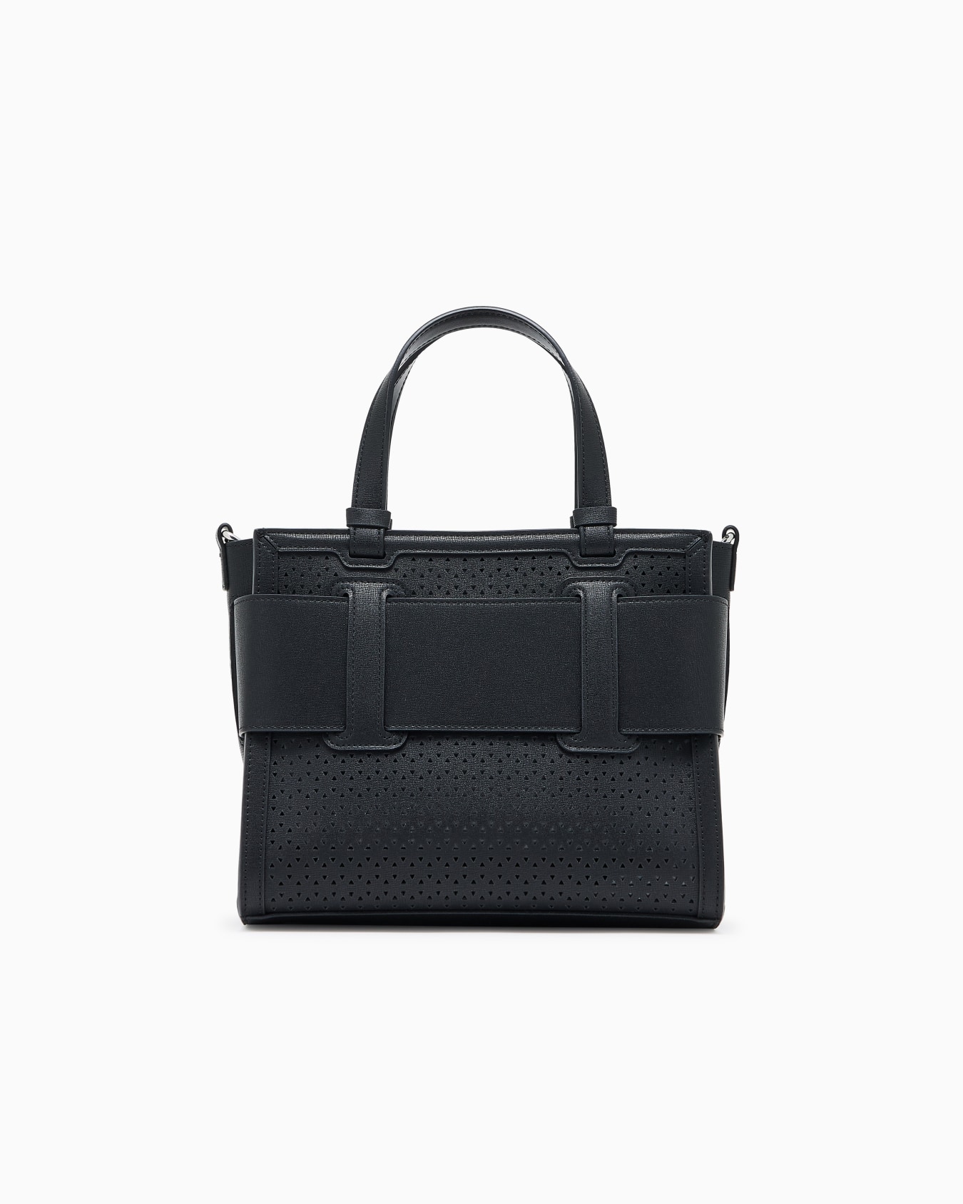 Shopper in monochrome technical fabric Slide 2