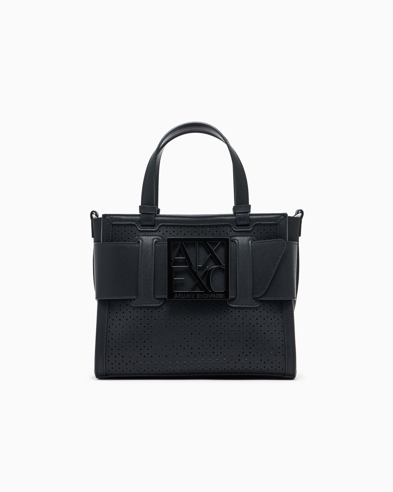 Shopper in monochrome technical fabric Slide 0