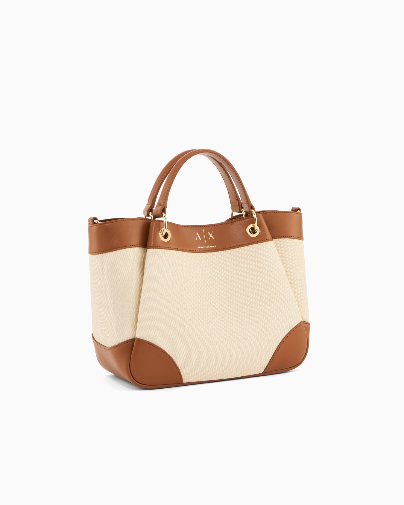 Elegant shopper in structured fabric Slide 1