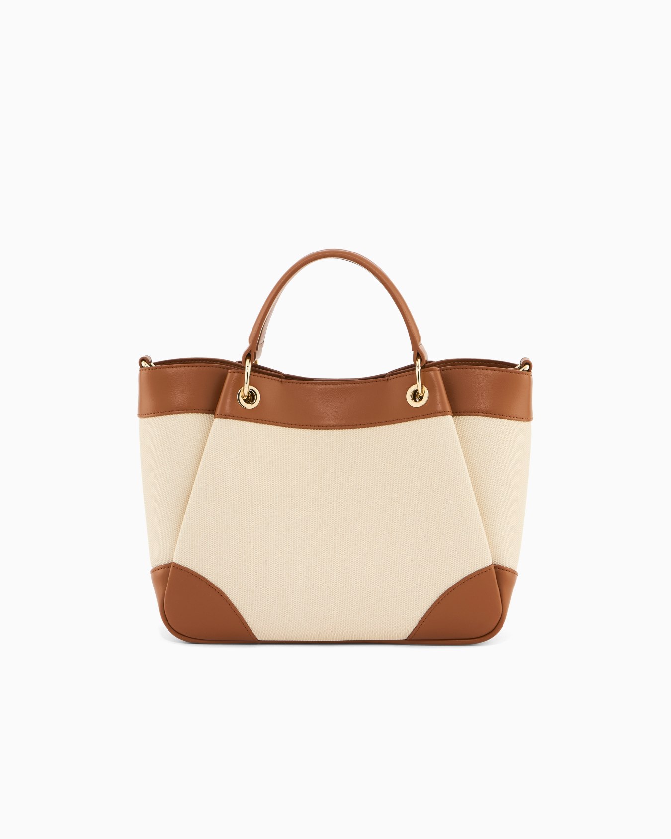 Elegant shopper in structured fabric Slide 2