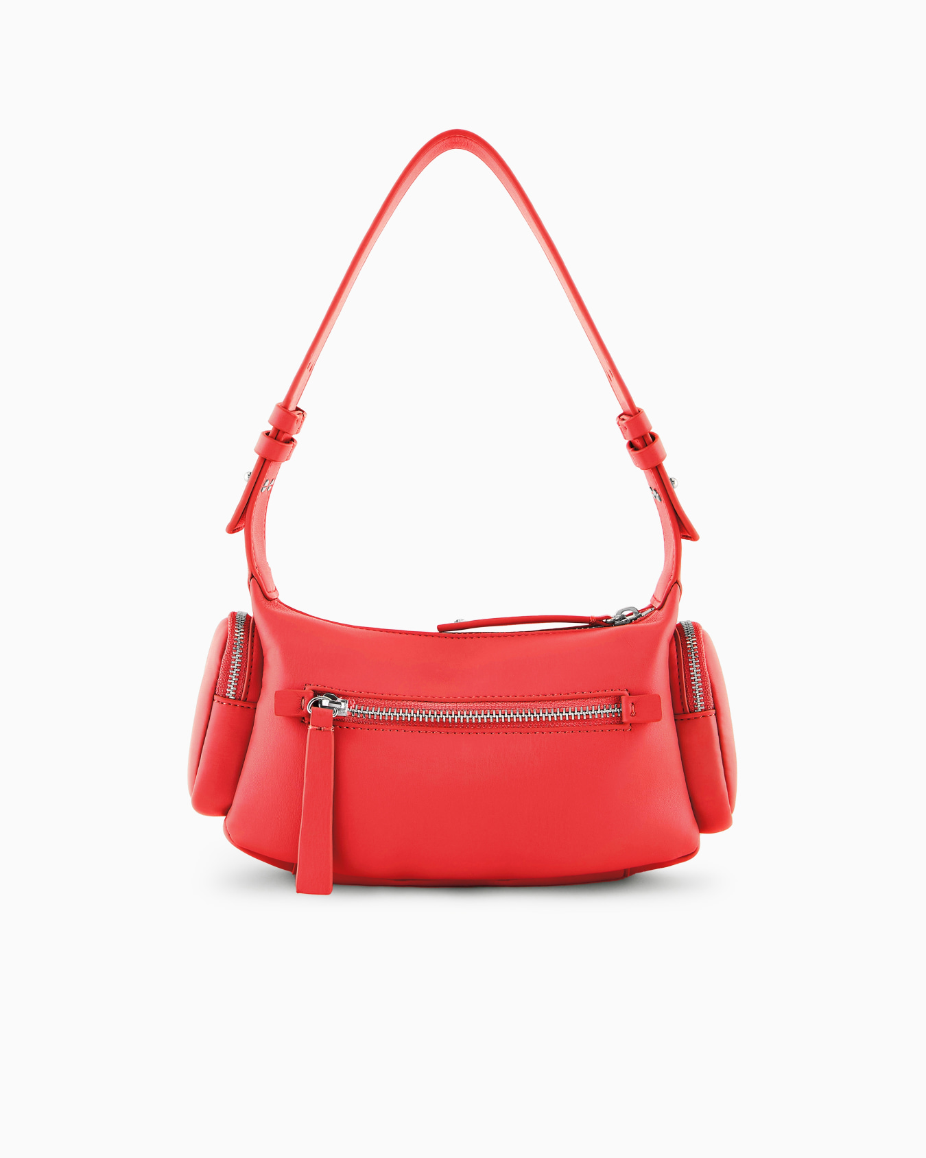 Large shoulder bag with side pockets Slide 2