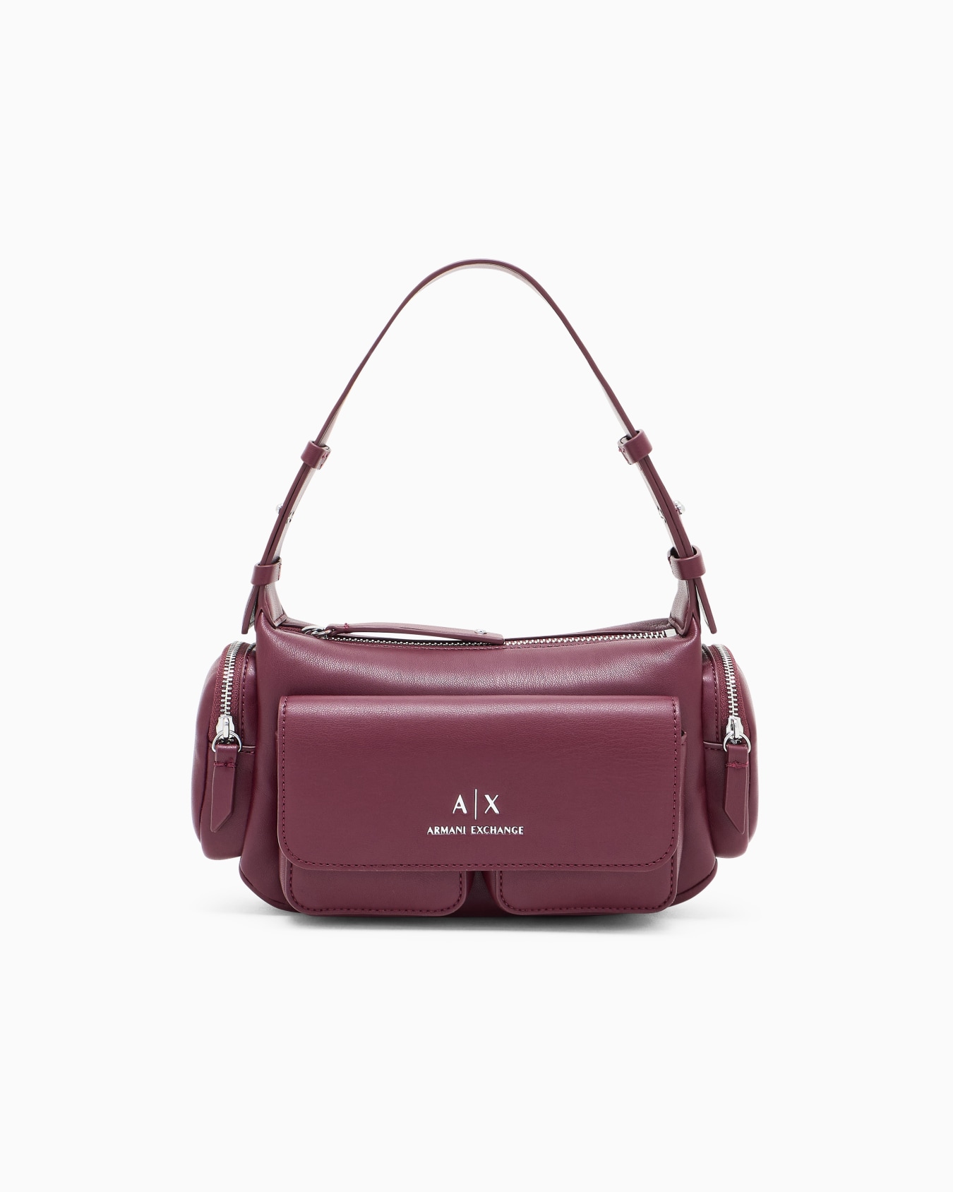 Large shoulder bag with side pockets Slide 0