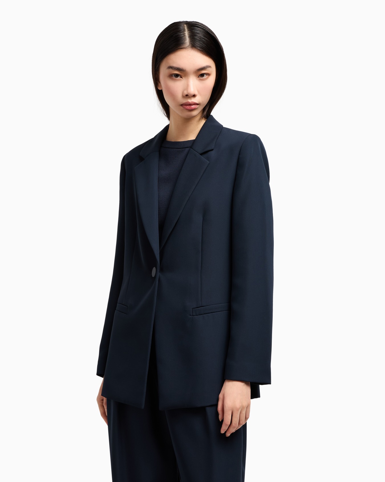 Single breasted jacket with one button Slide 3