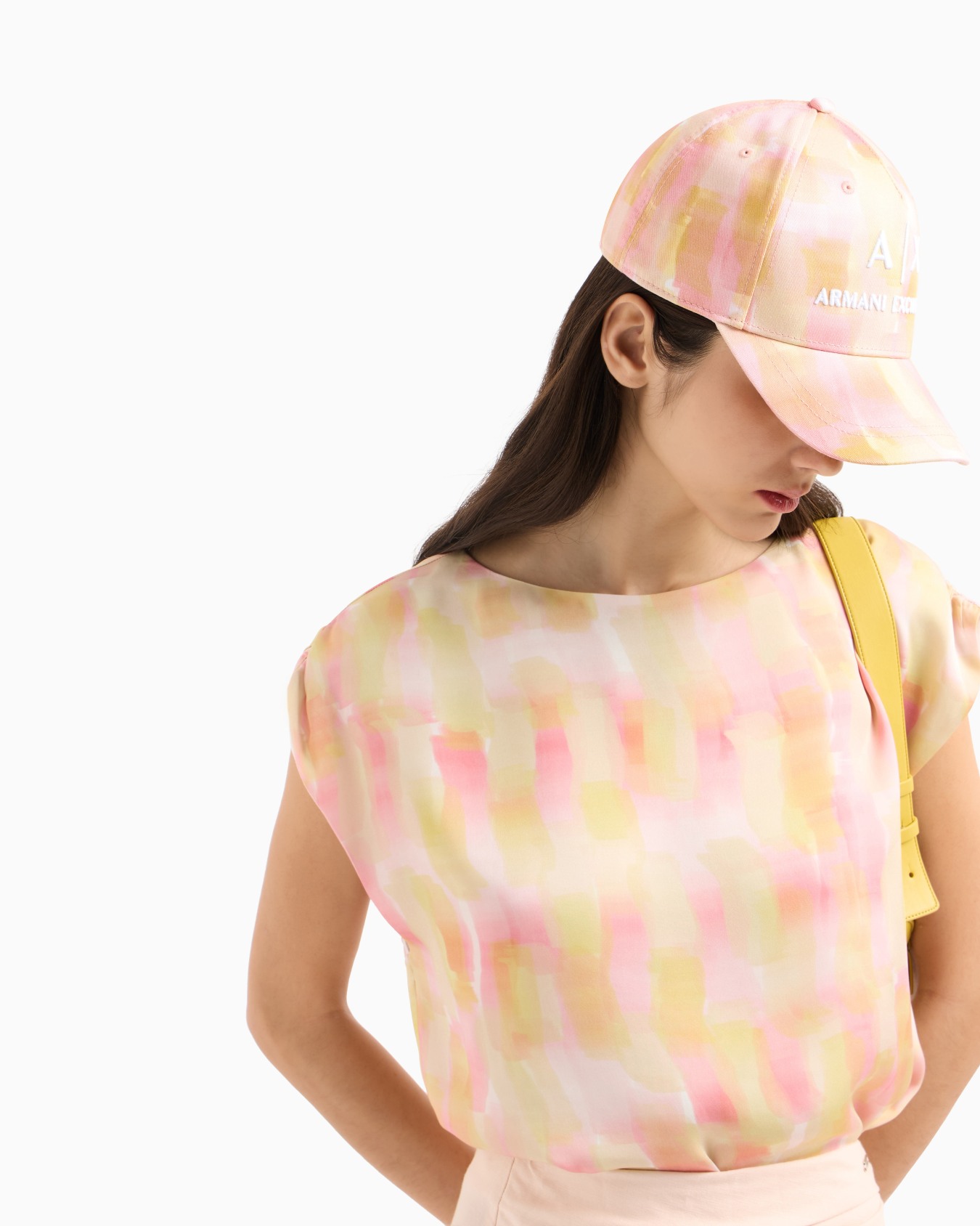 Patterned satin top Slide 4