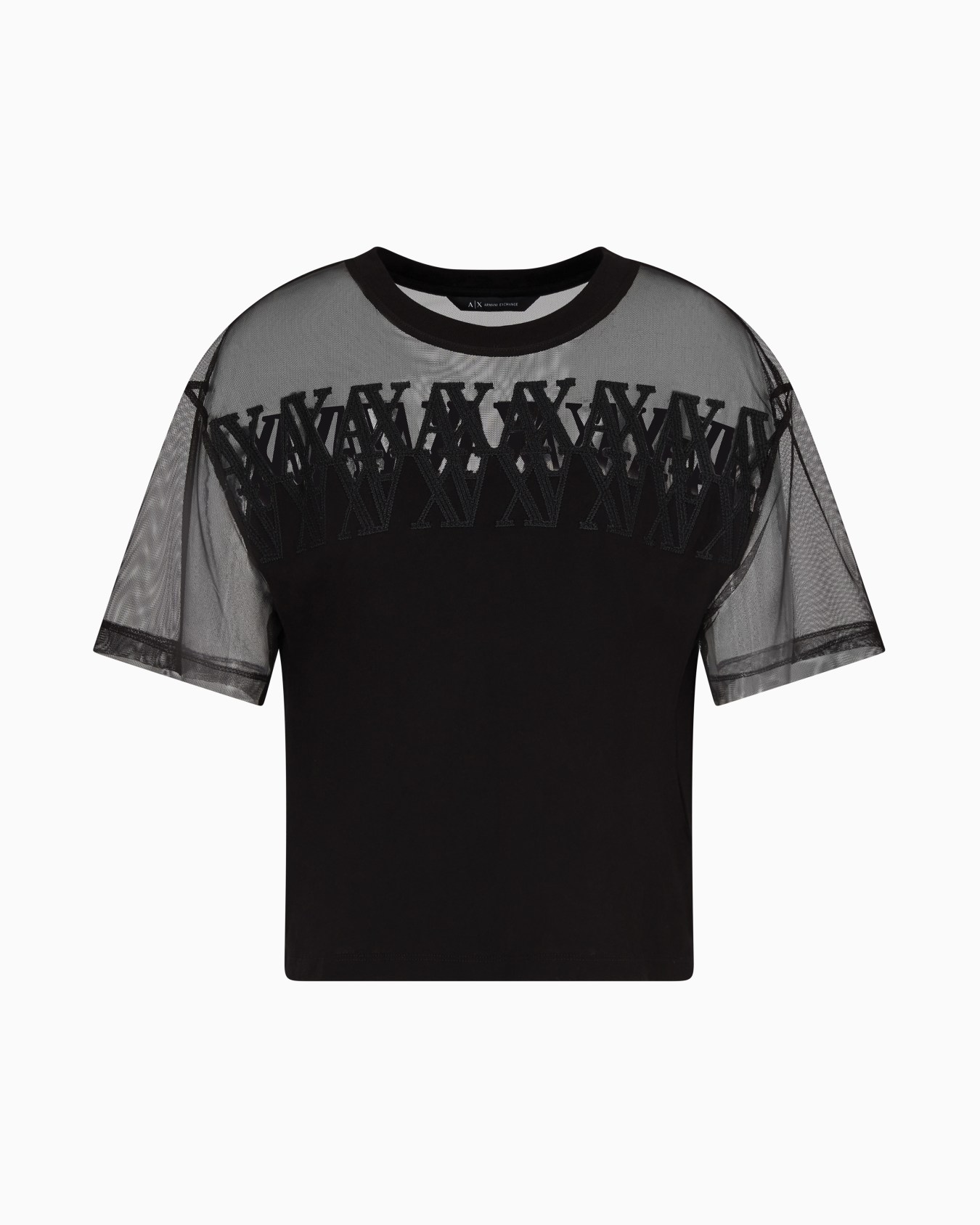 T-shirt with transparent insert Slide 0
