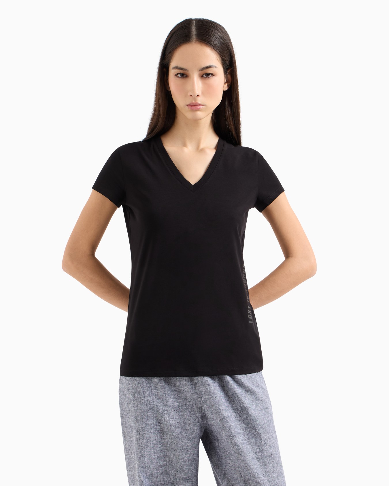 Lost in sounds slim fit t-shirt Slide 3