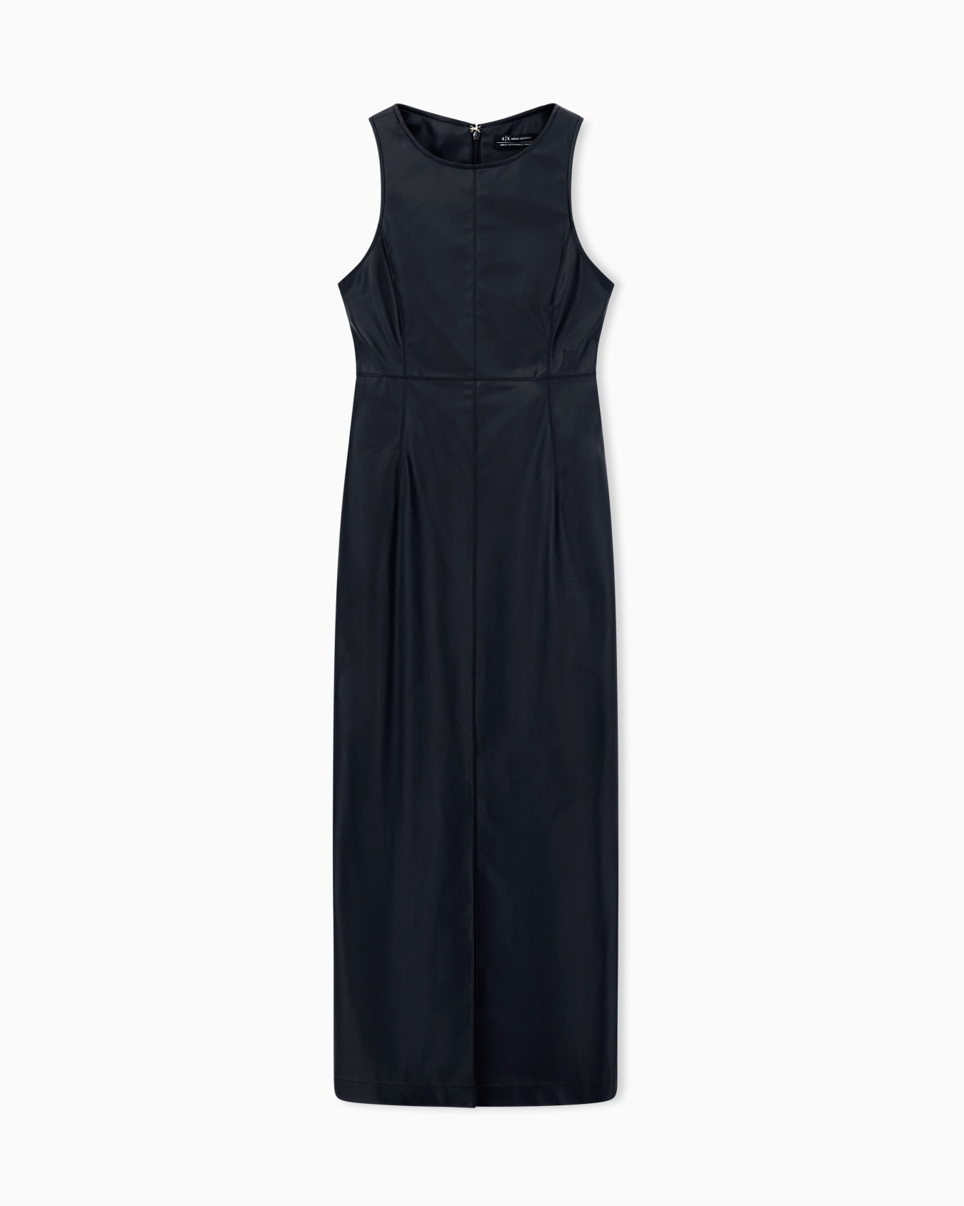 Longuette-Kleid mit Schlitz Folie 0
