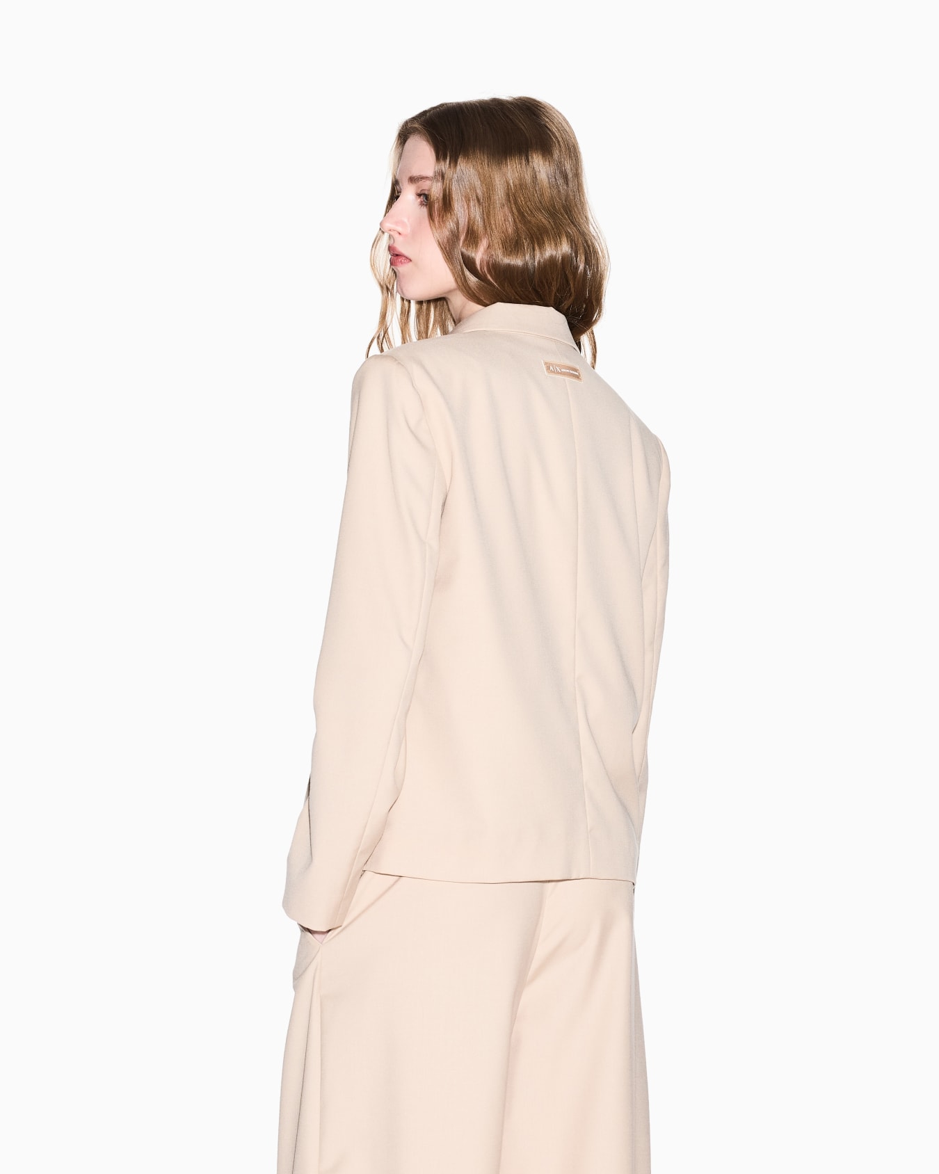 Jacket with off-center buttons Slide 2