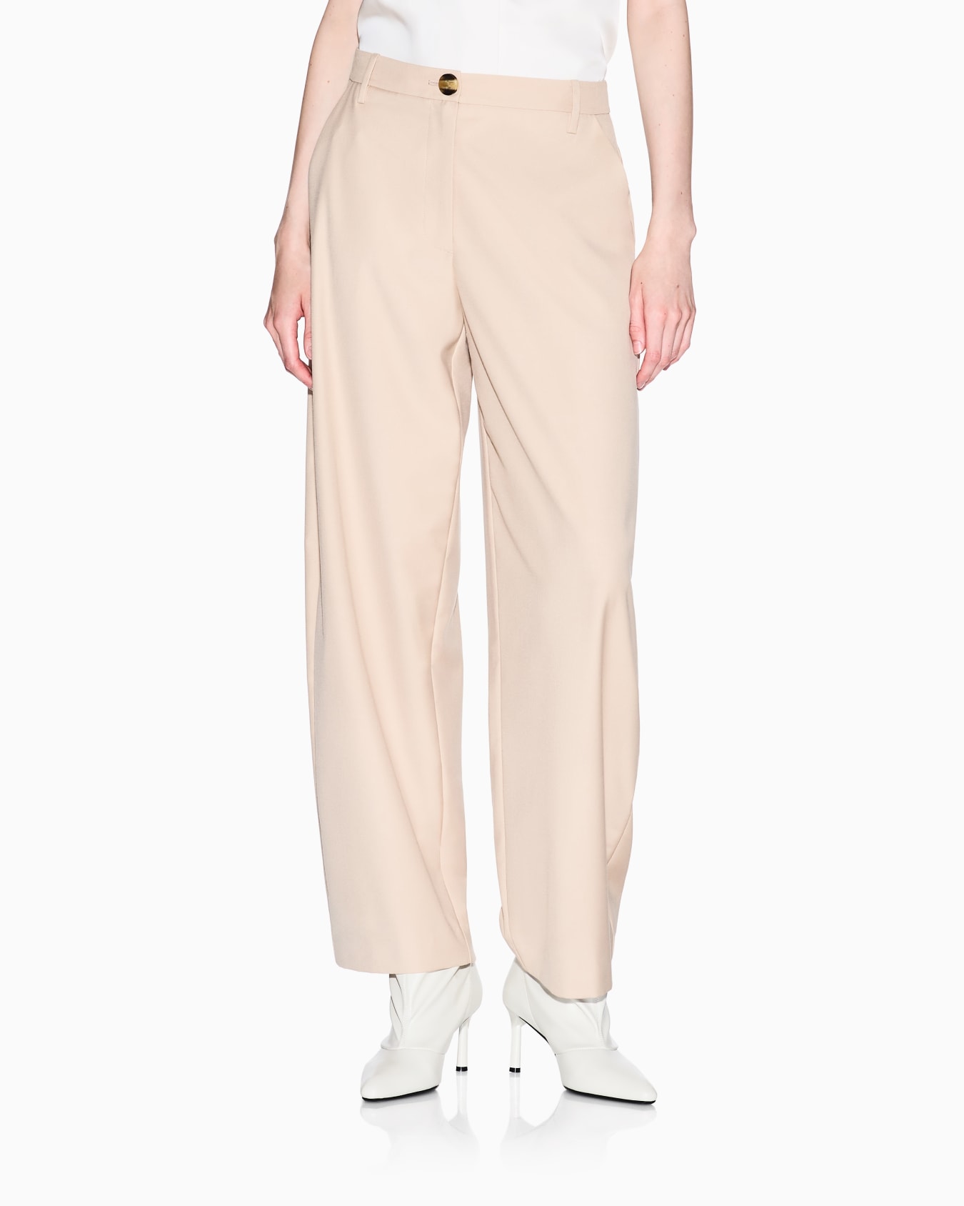  Chino trousers with button Slide 3