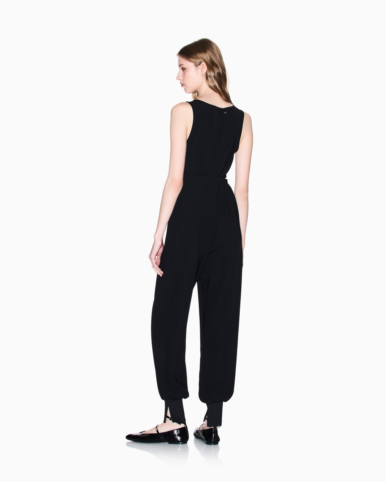 Jumpsuit with belt Slide 2