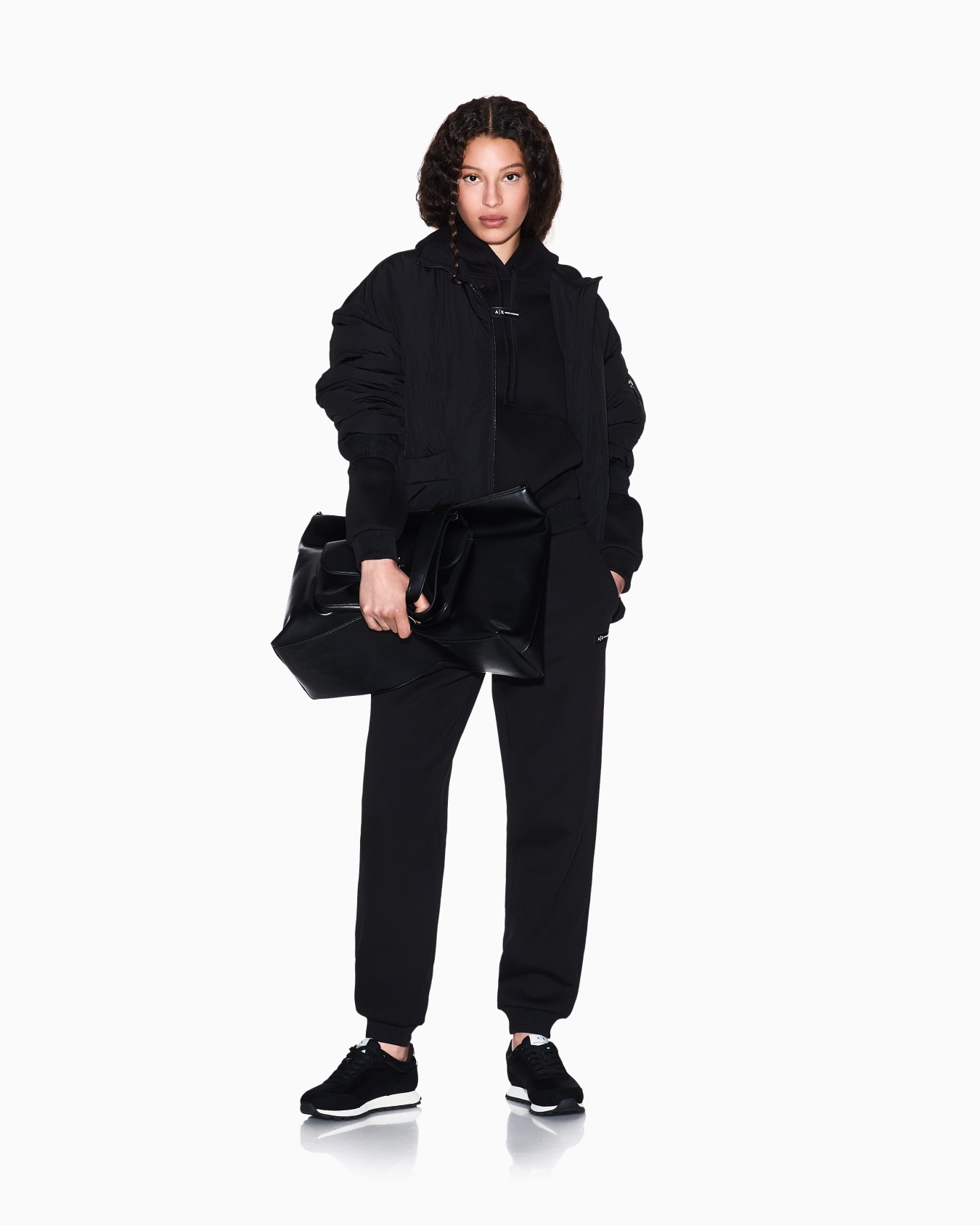 HOODED LOGO SWEATSHIRT Slide 1