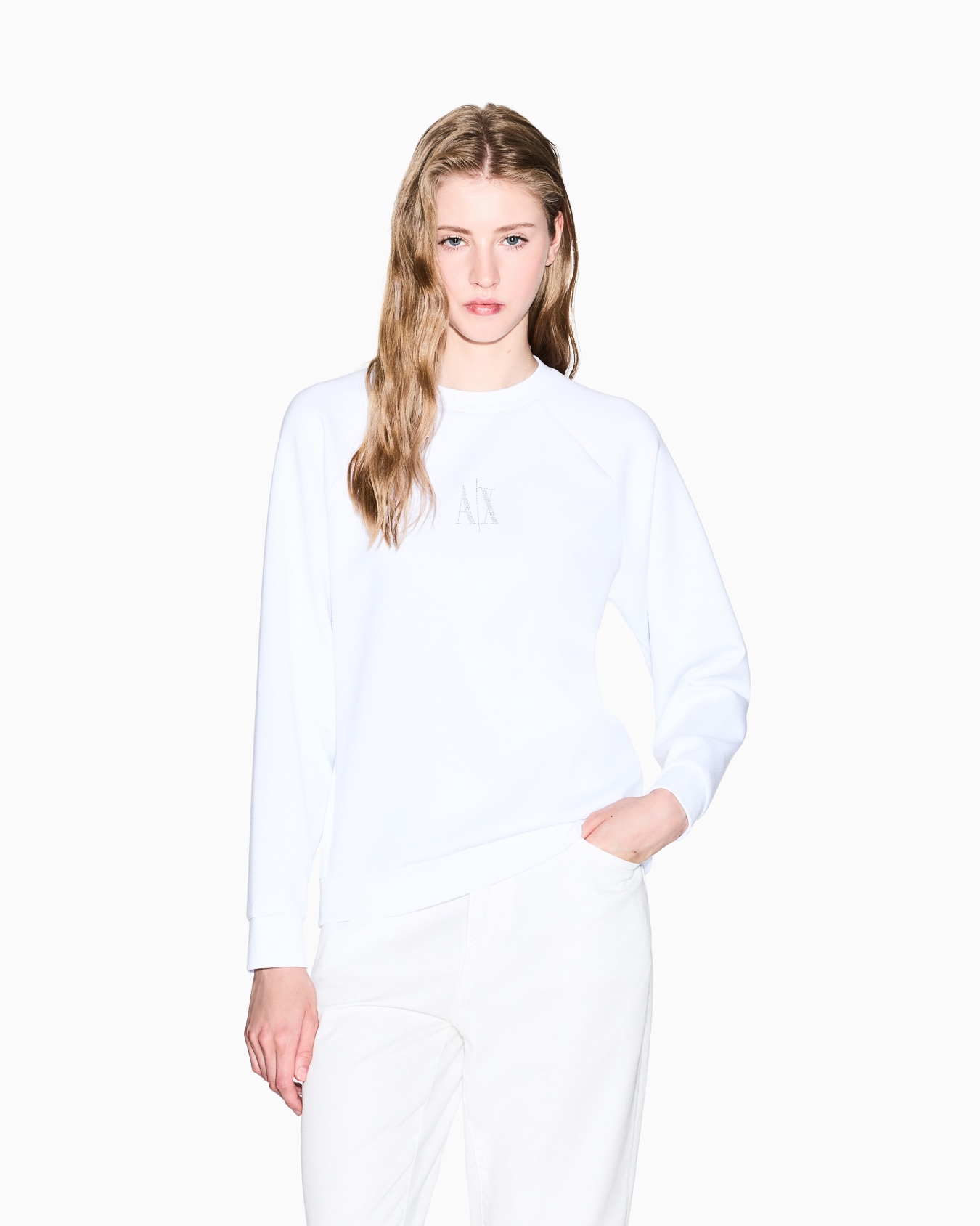 ICON クルーネックスウェットプルオーバー スライドする 3