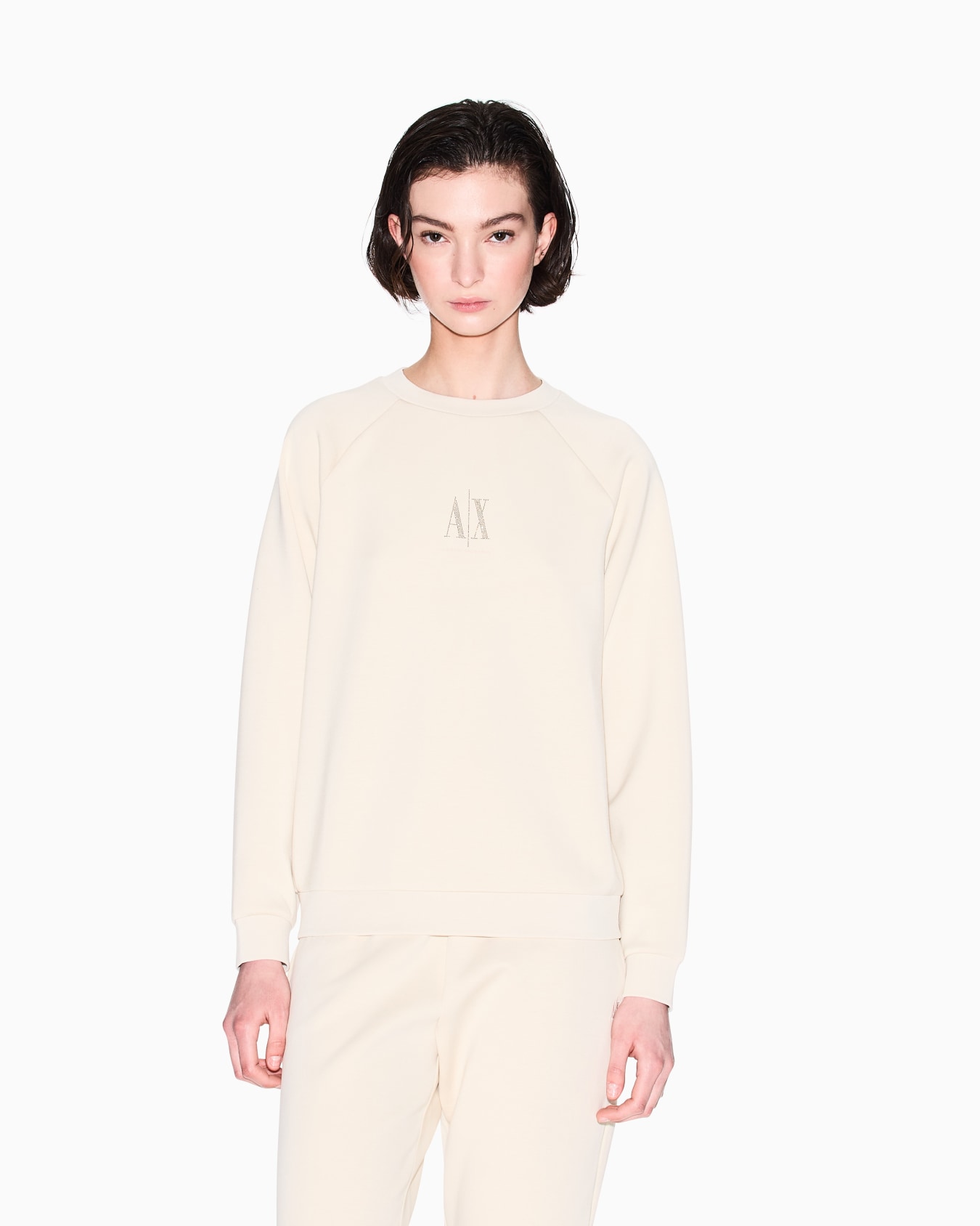 Glitter Logo Crewneck Sweatshirt Diapositiva 3