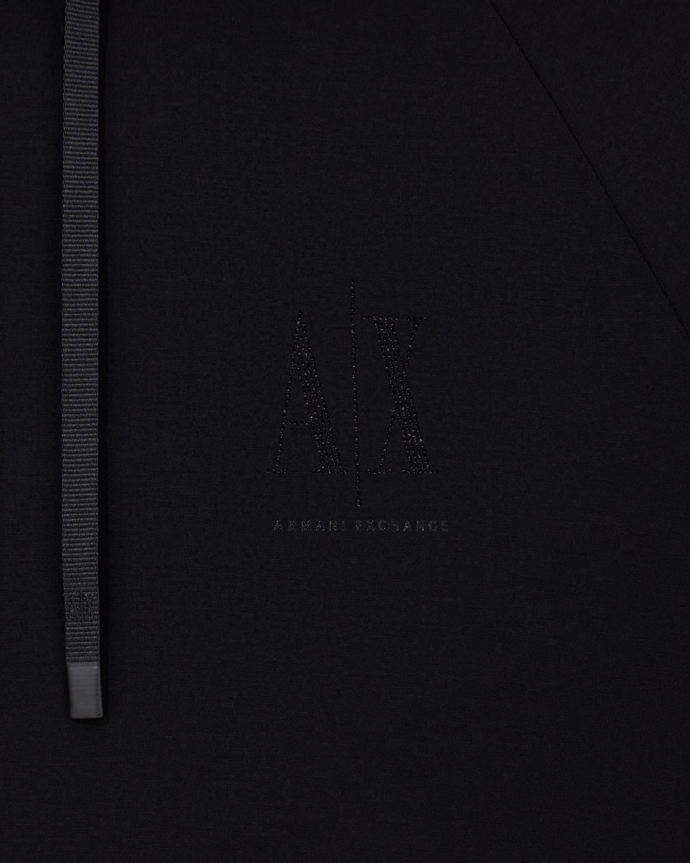 Felpa cropped con cappuccio e logo Slide 4