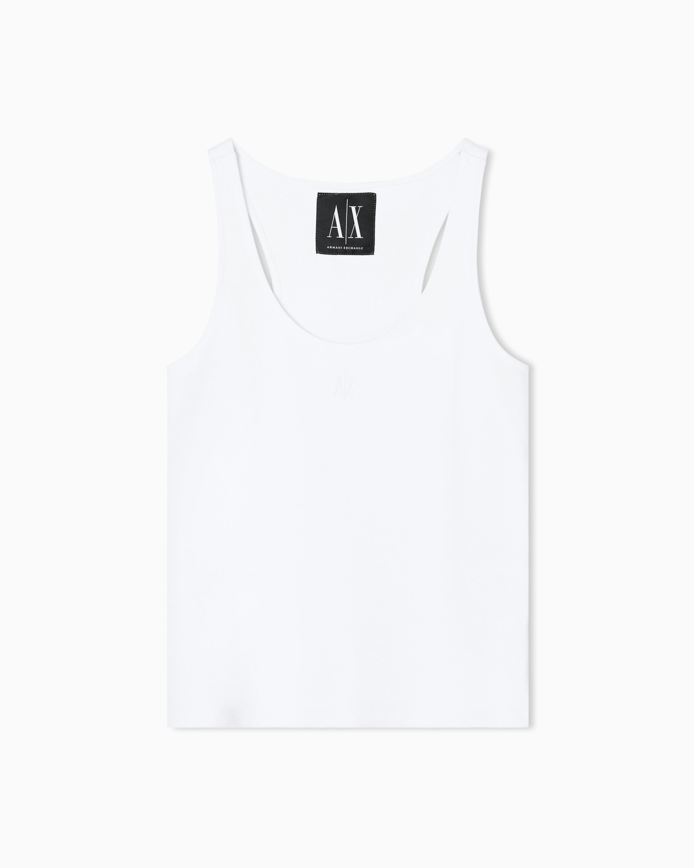 Camiseta sin mangas de jersey con logotipo Diapositiva 0
