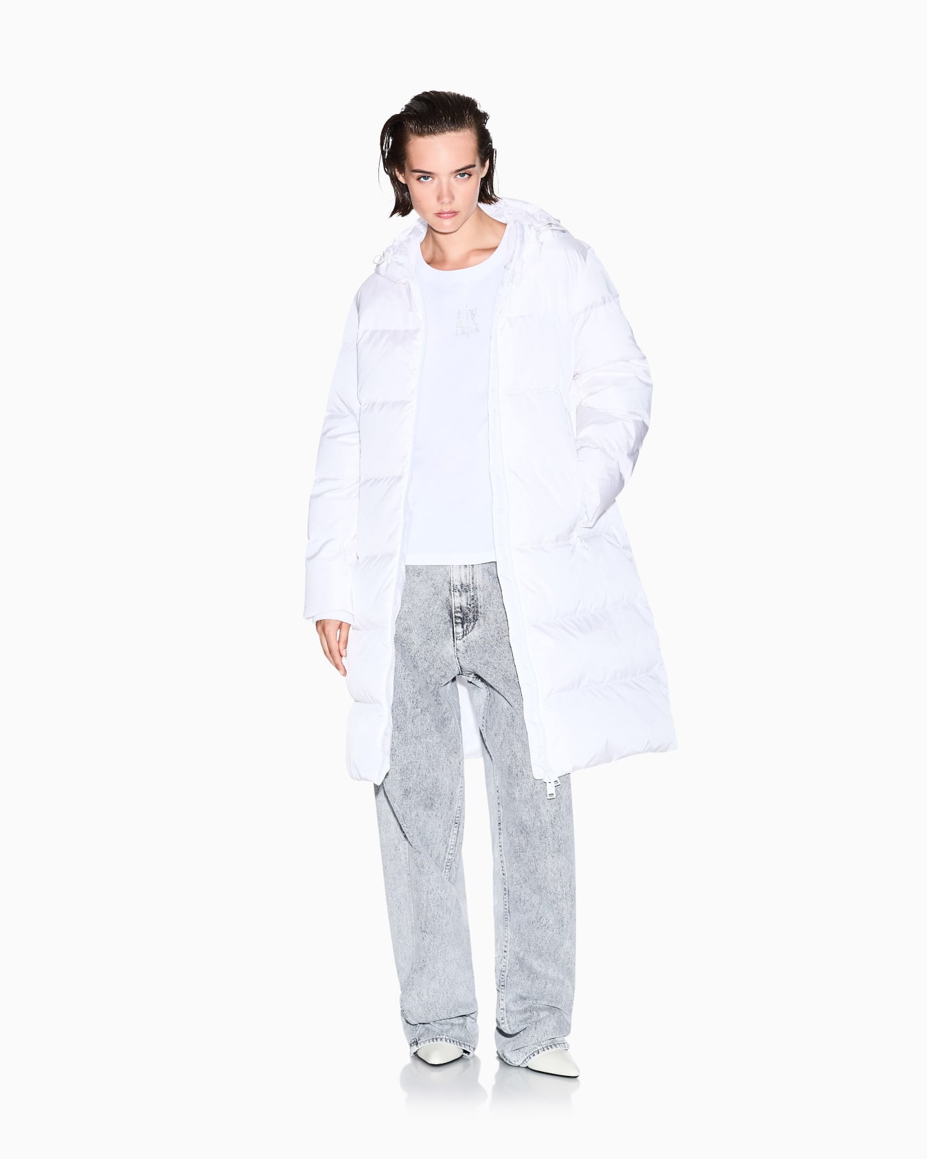 T-shirt Relaxed Fit in Jersey di Cotone Premium Slide 1