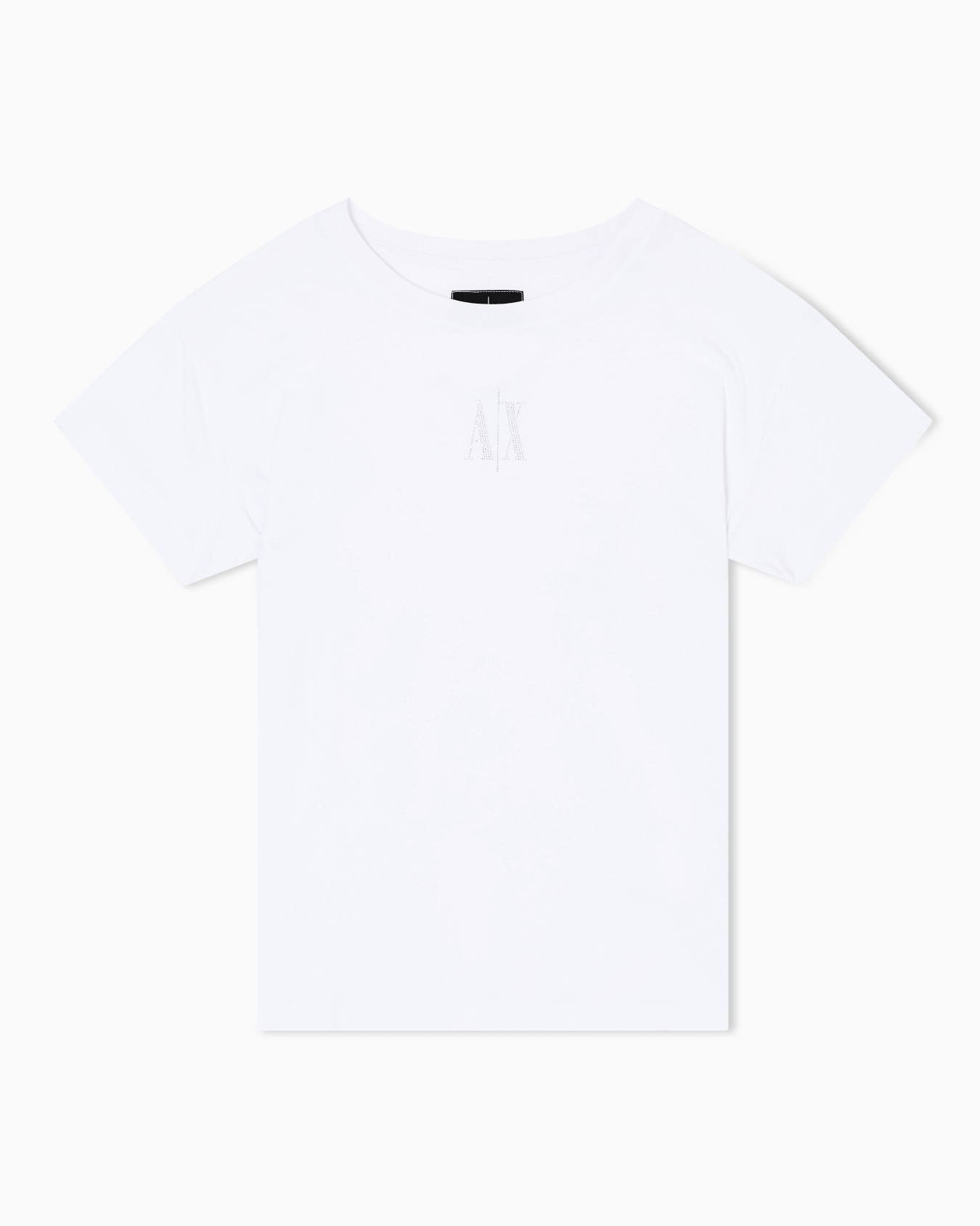 T-shirt Relaxed Fit in Jersey di Cotone Premium Slide 0