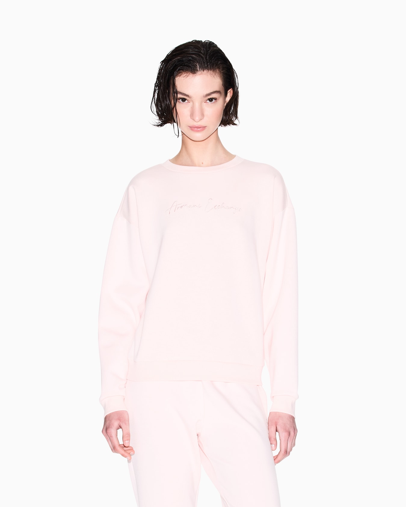Basic crewneck sweatshirt Slide 3