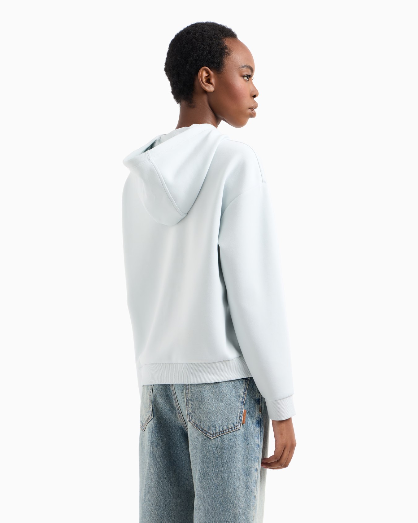 Sudadera con capucha de mezcla de viscosa Diapositiva 2