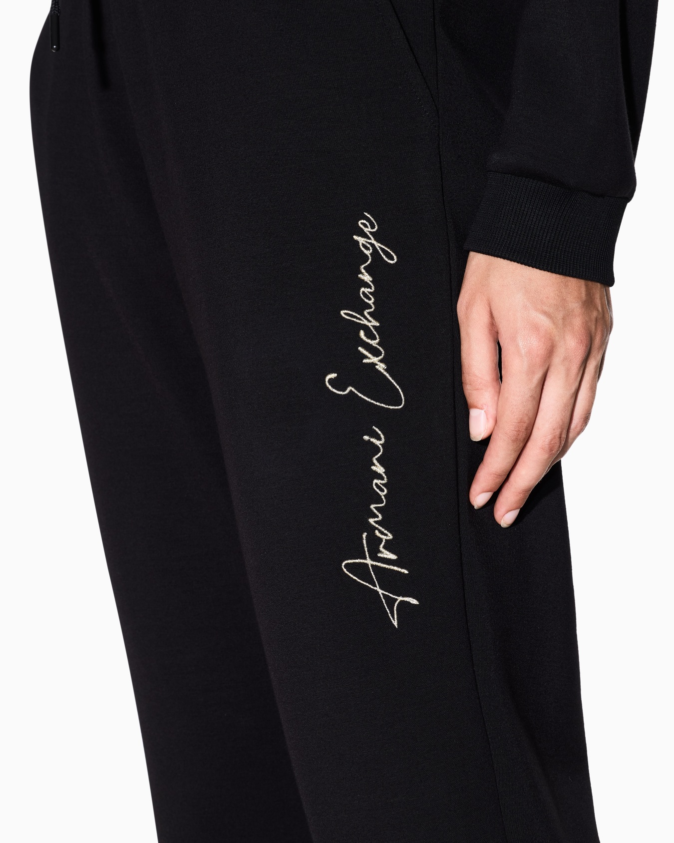 Scuba fabric jogger pants Slide 4