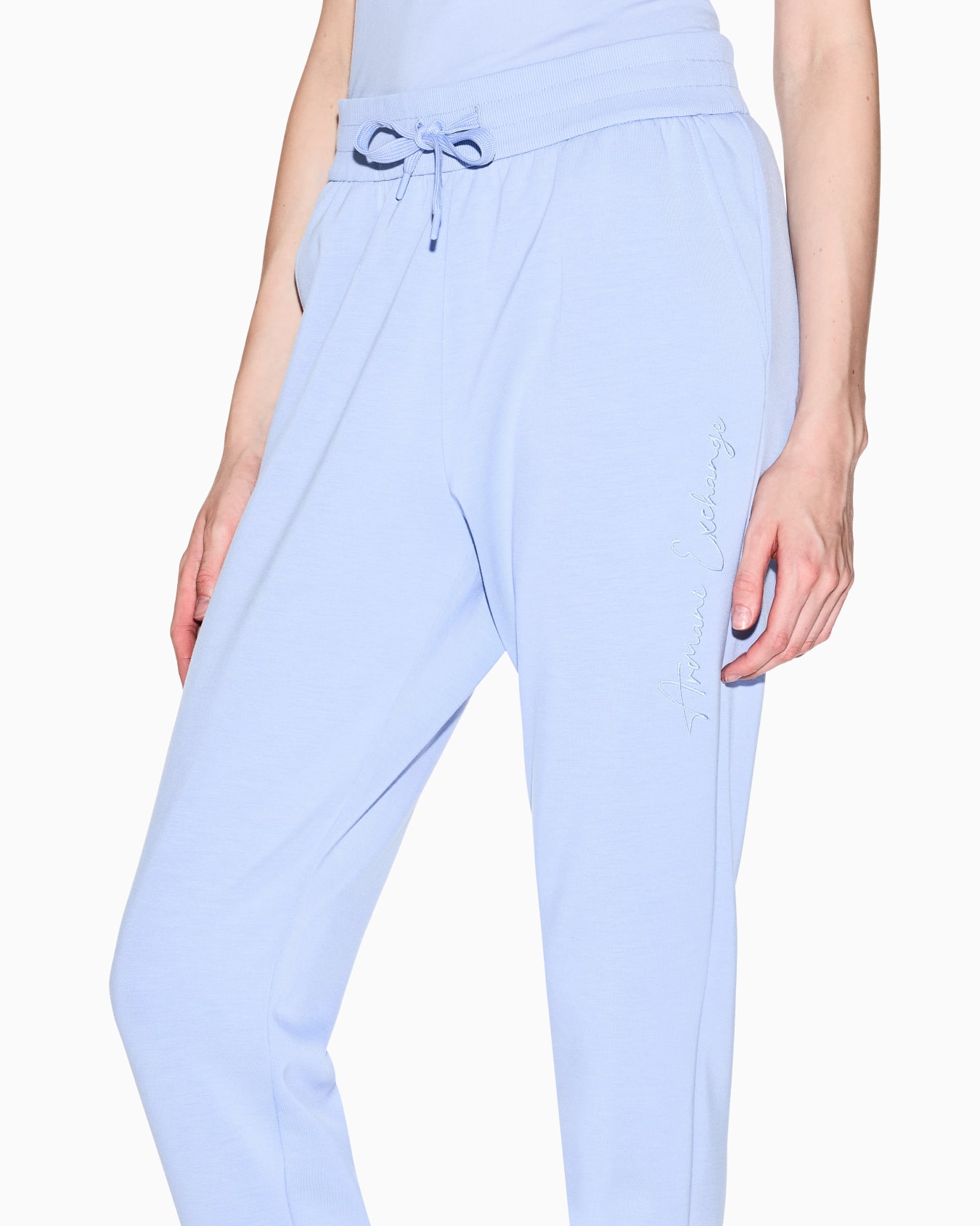 Scuba fabric jogger pants Slide 4