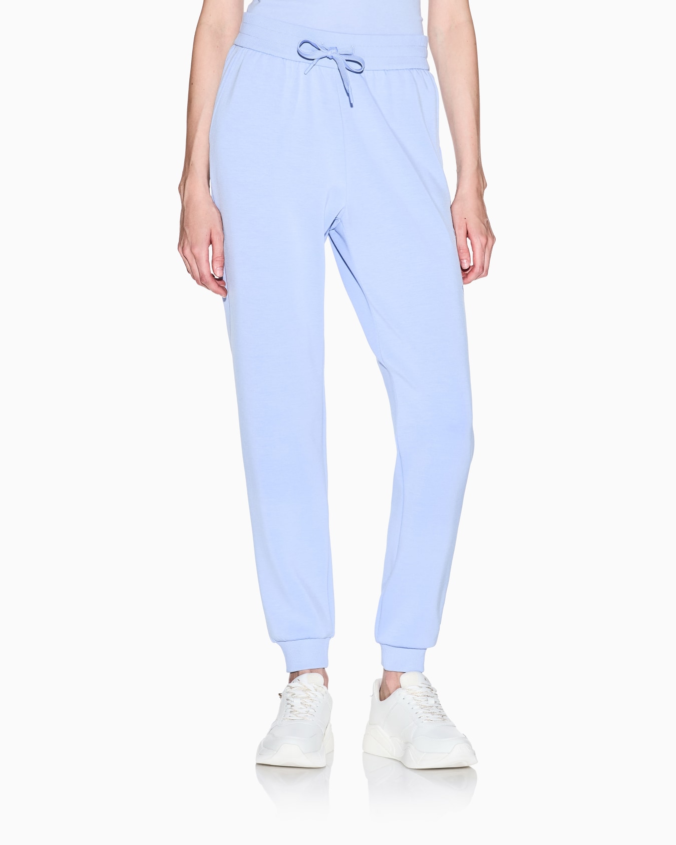 Scuba fabric jogger pants Slide 3