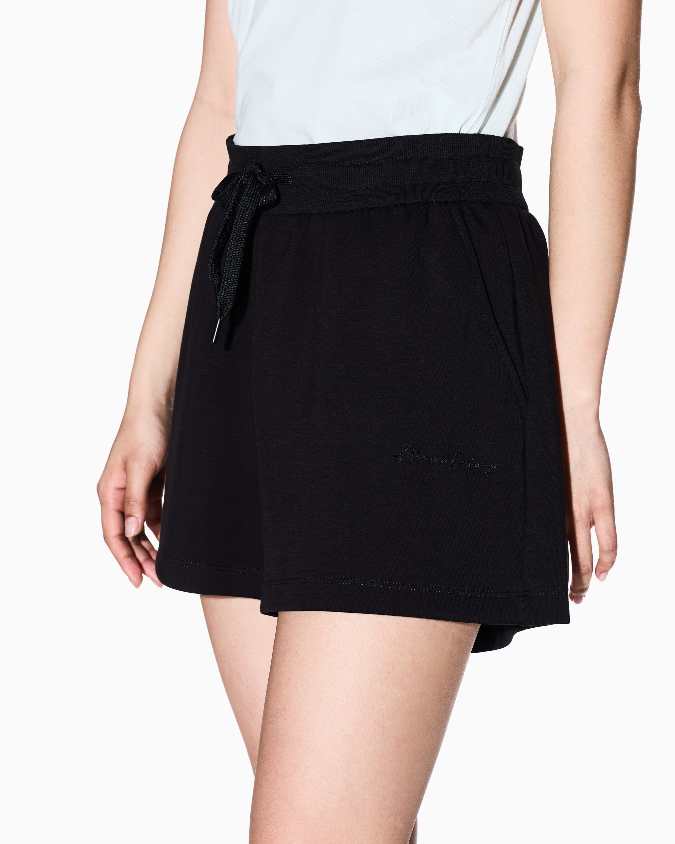 Logo sweatshirt shorts Slide 4