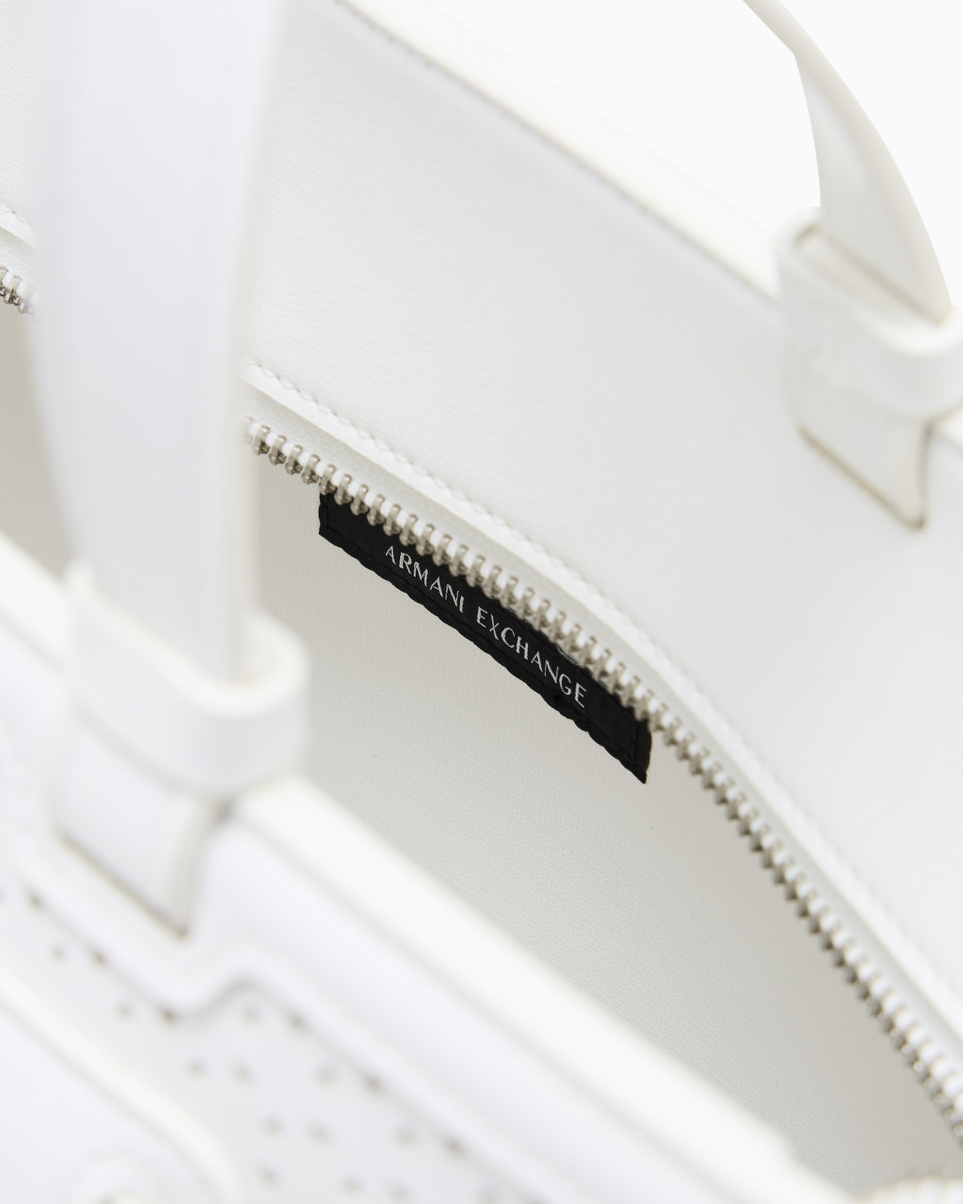 Crinkle-effect fabric shopper Diapositiva 3