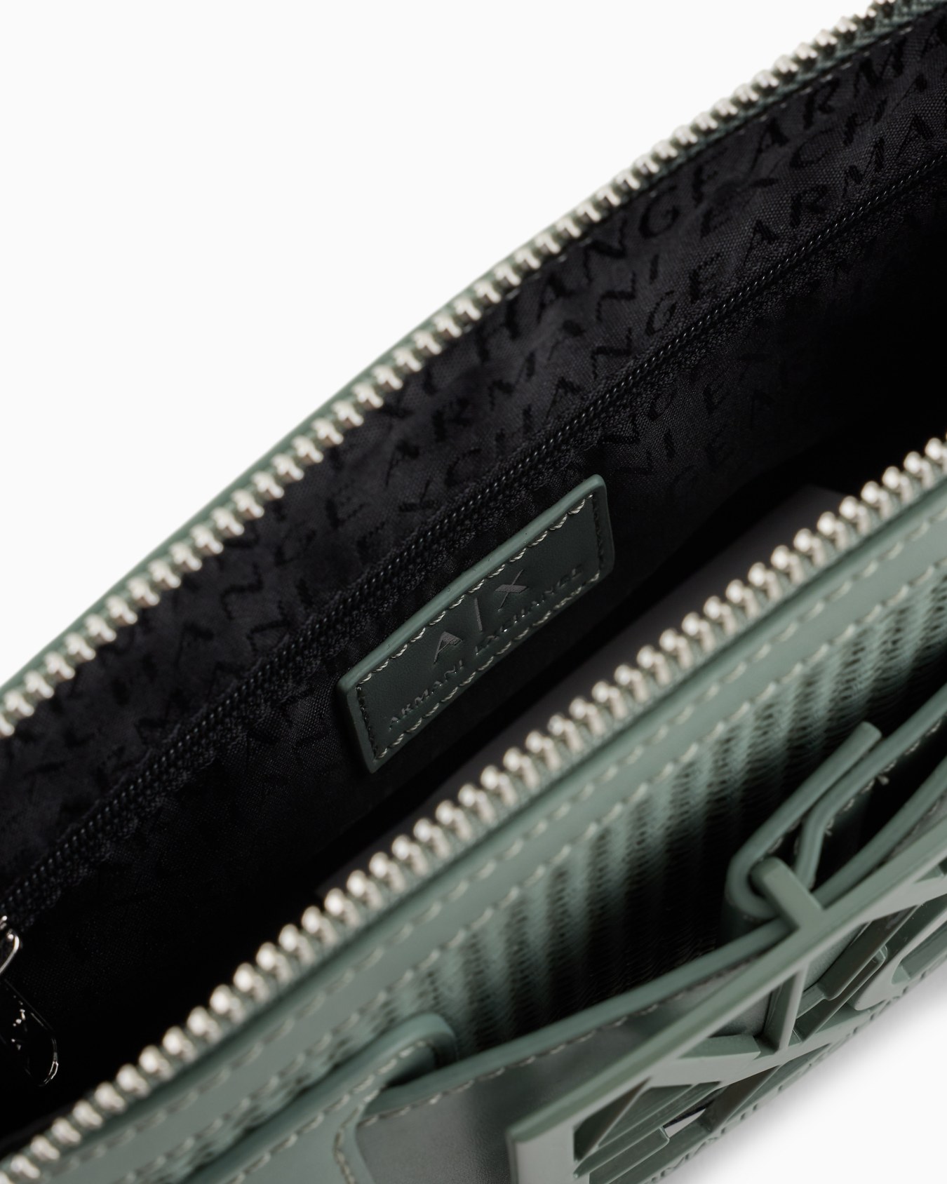 Woven fabric shoulder bag with logo Diapositiva 3