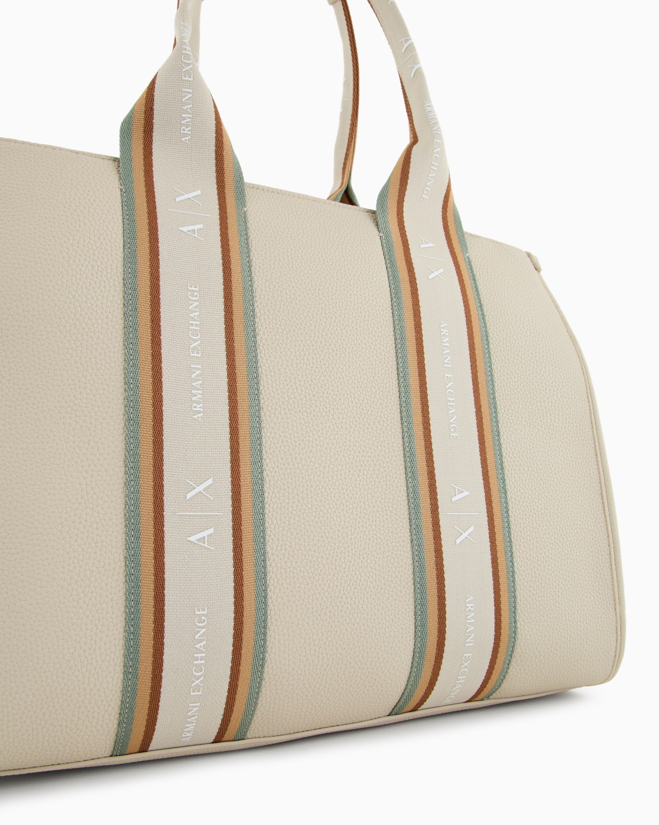Shopper bag with contrasting bands Slide 4