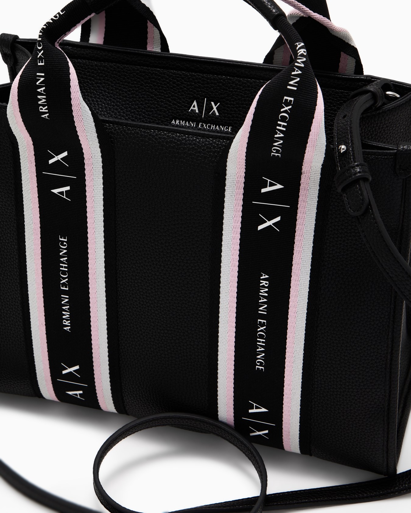 Shopper bag with contrasting bands Slide 4