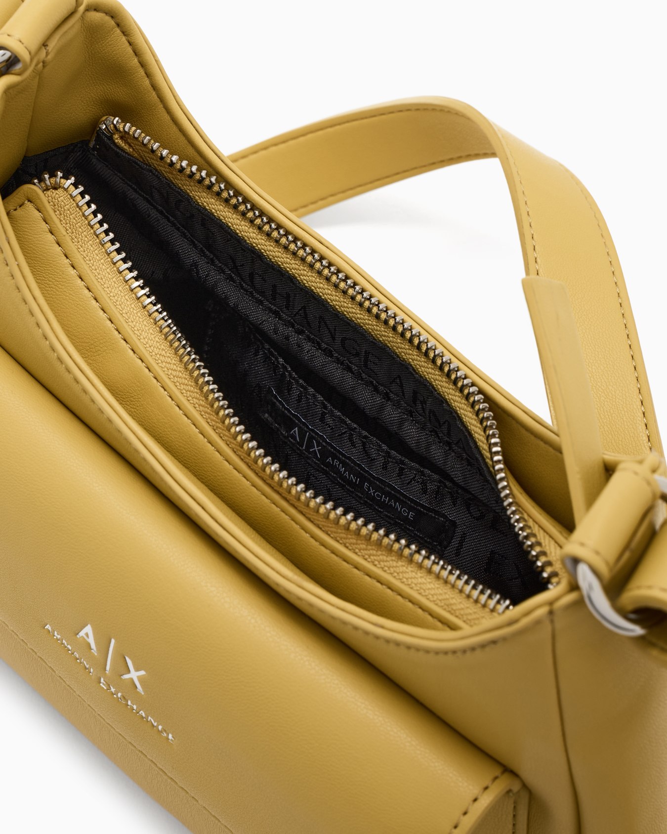 Shoulder bag with external pocket Slide 3