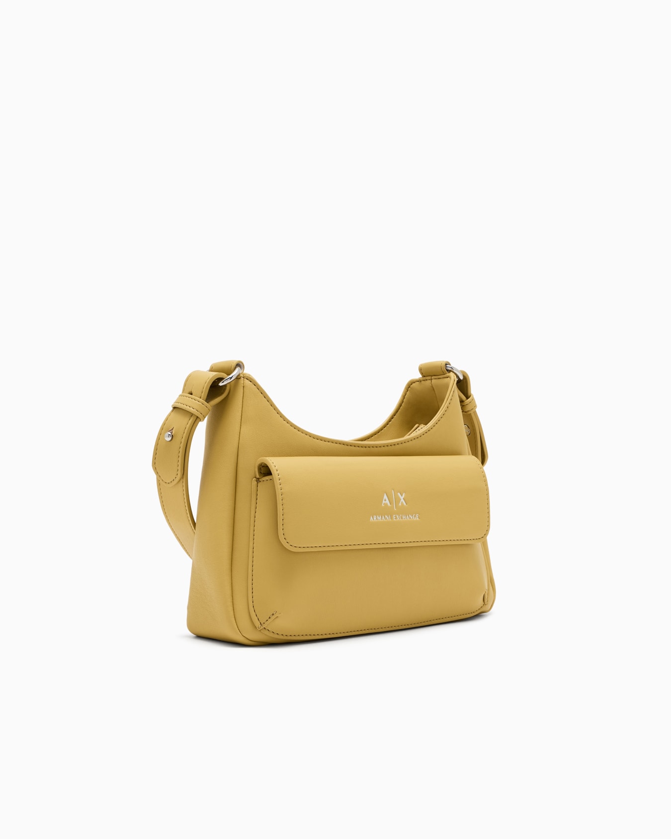 Shoulder bag with external pocket Slide 1