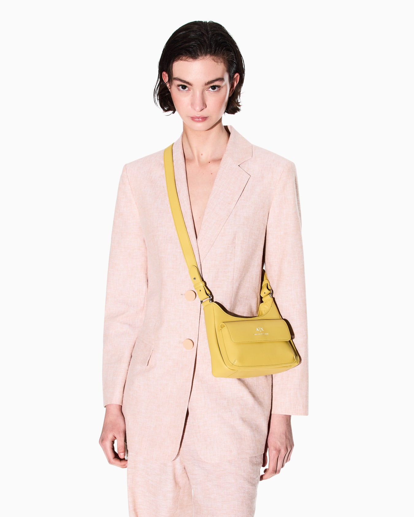 Shoulder bag with external pocket Slide 5