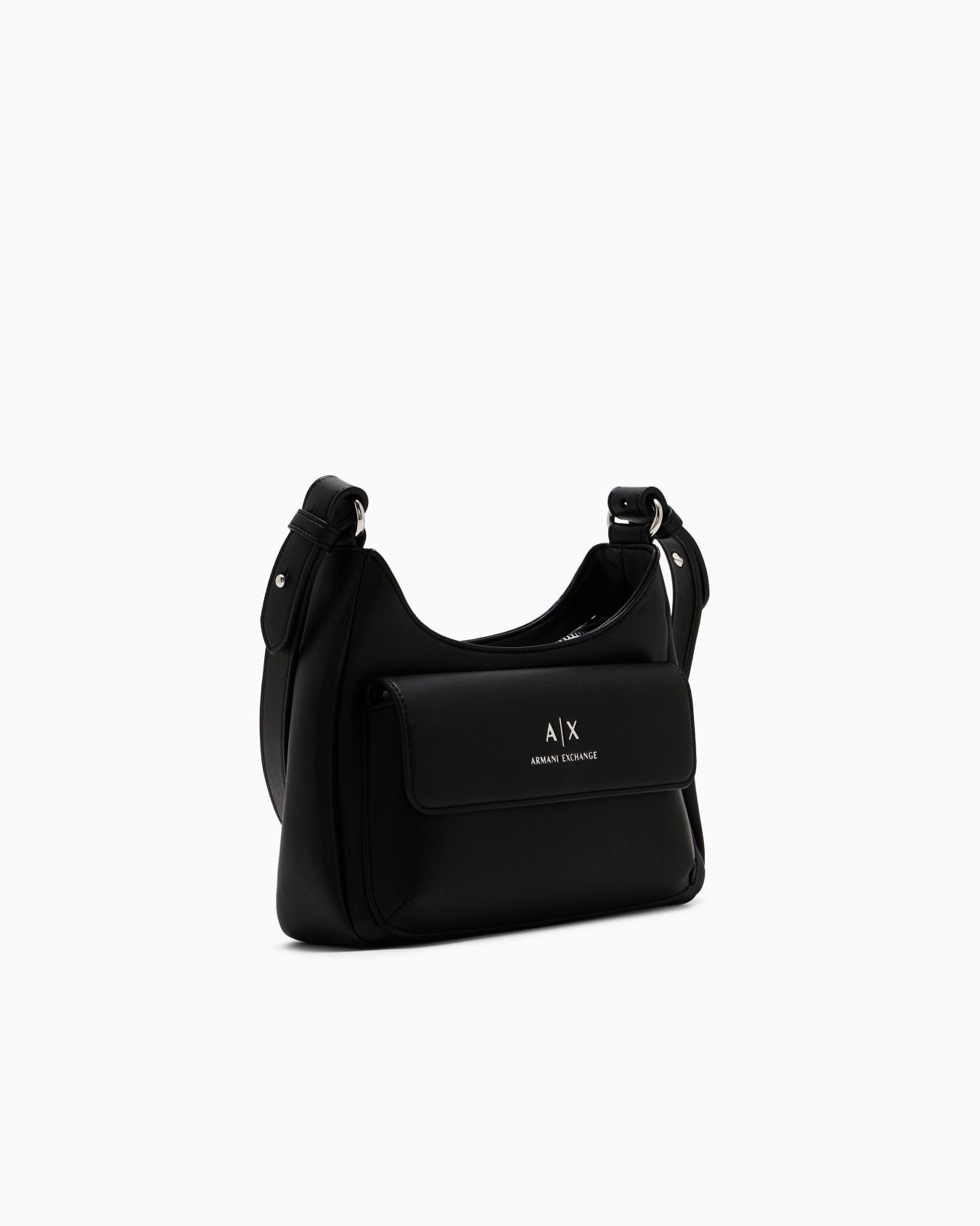 Shoulder bag with external pocket Slide 1