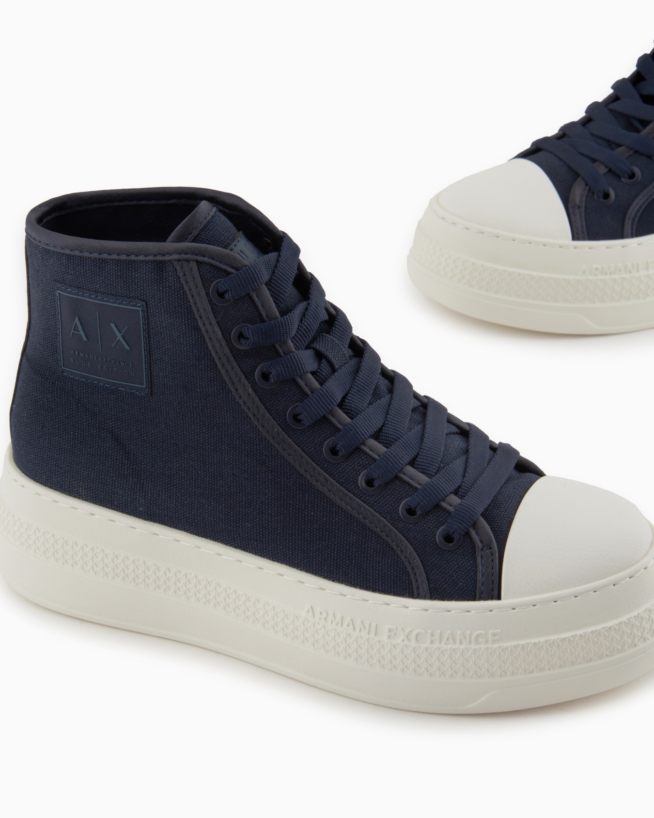 Zapatillas de plataforma de lona Diapositiva 4