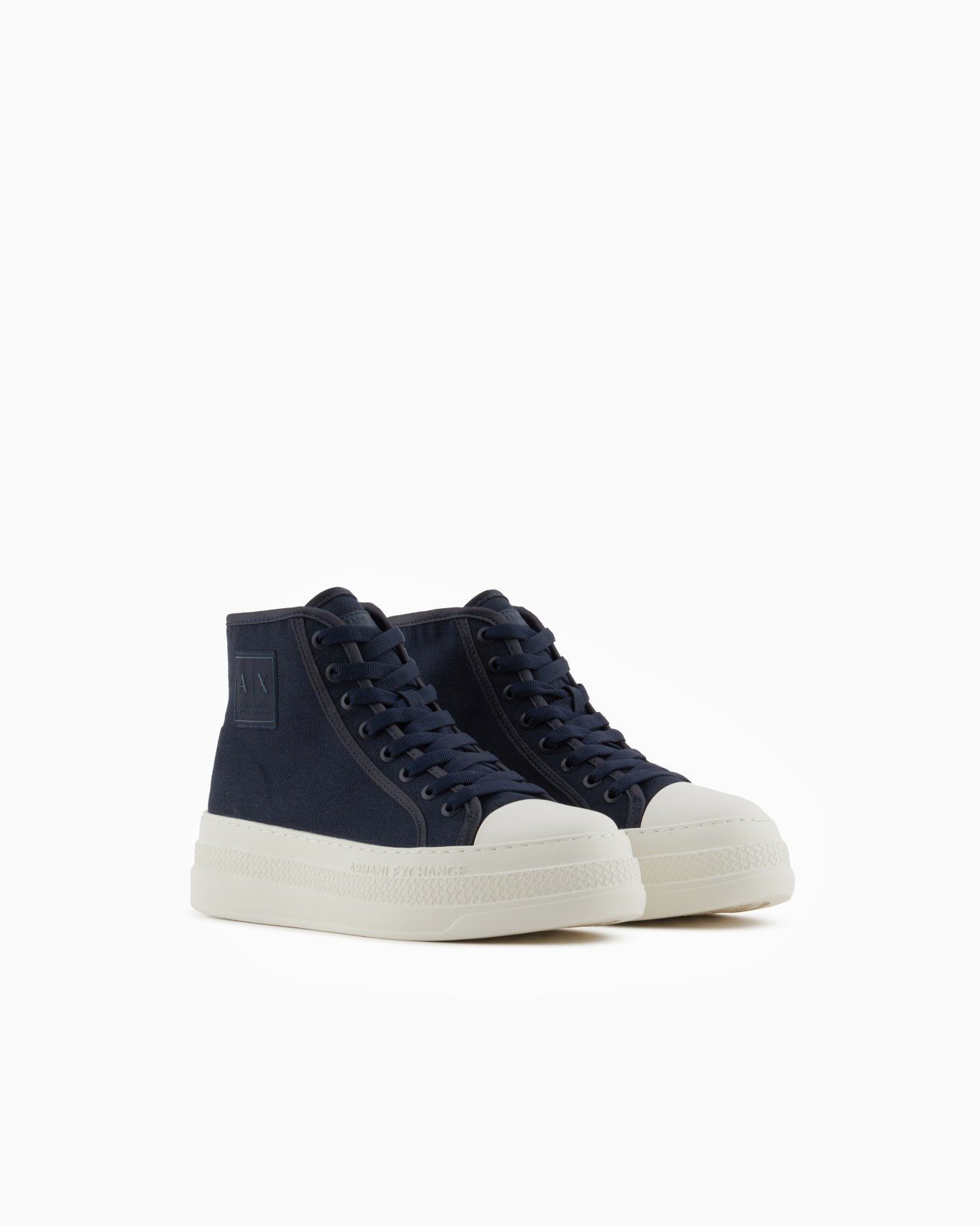 Zapatillas de plataforma de lona Diapositiva 1