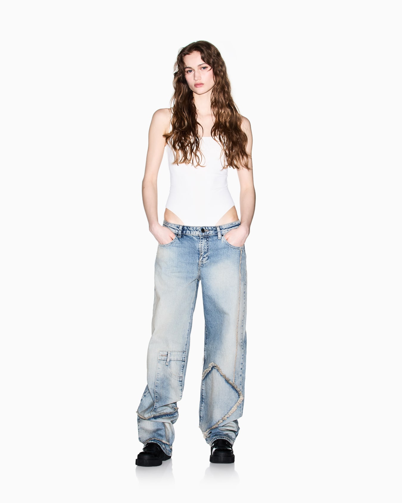 Tank Top in technical fabric Slide 1